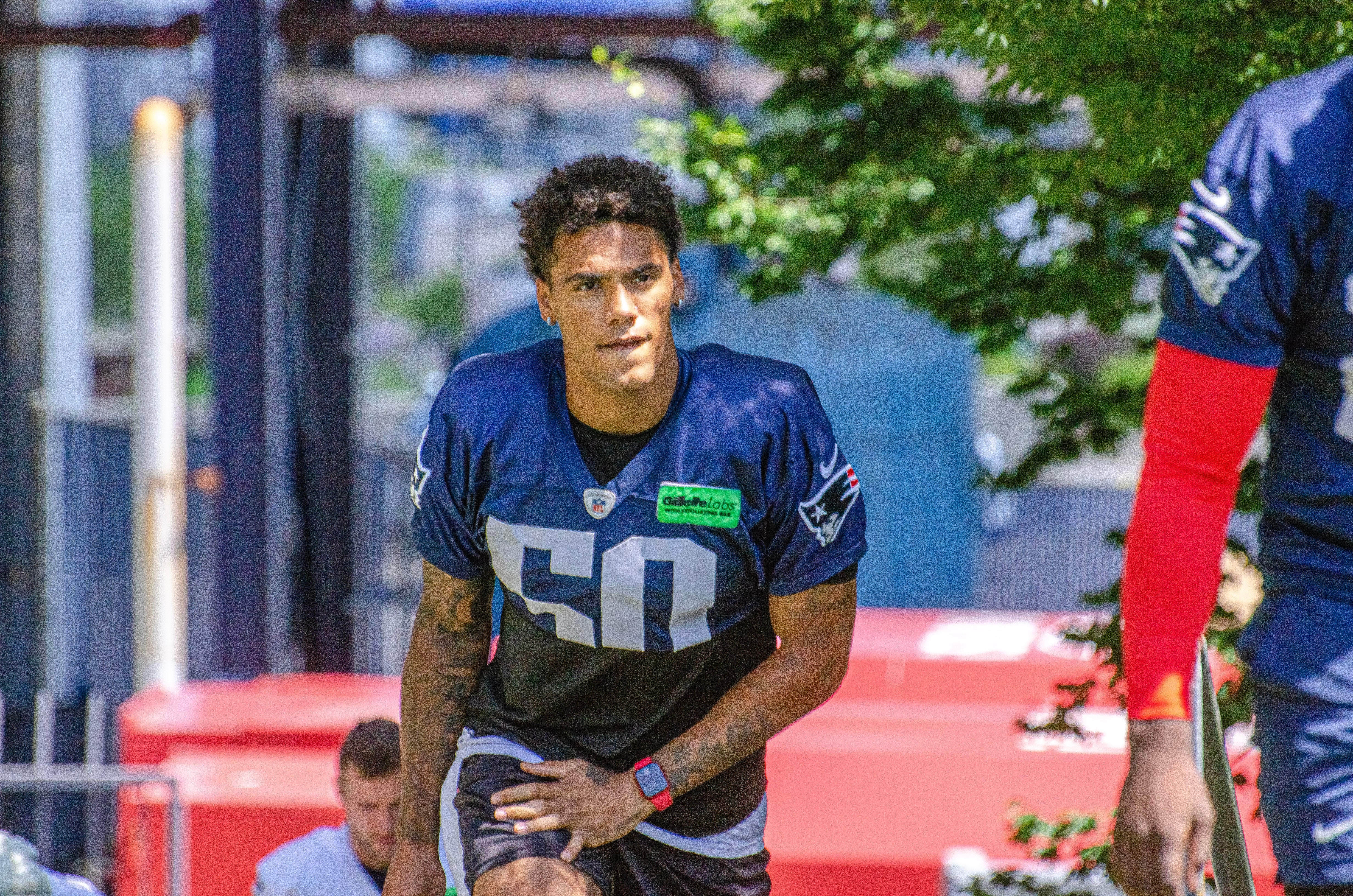 Christian Gonzalez, Patriots training camp 2023