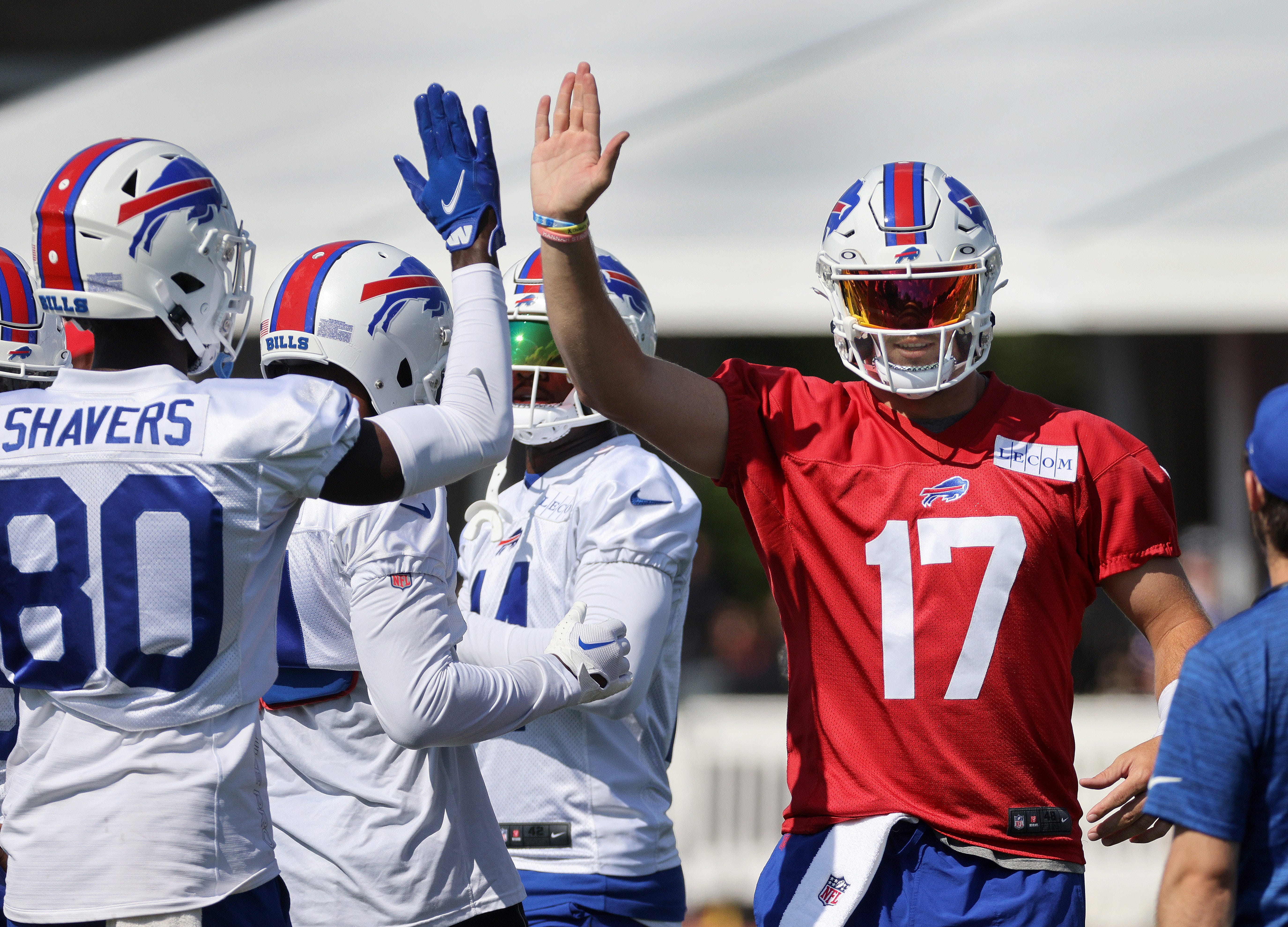 Buffalo Bills QB Josh Allen/ Jamie Germano/Democrat and Chronicle / USA TODAY NETWORK