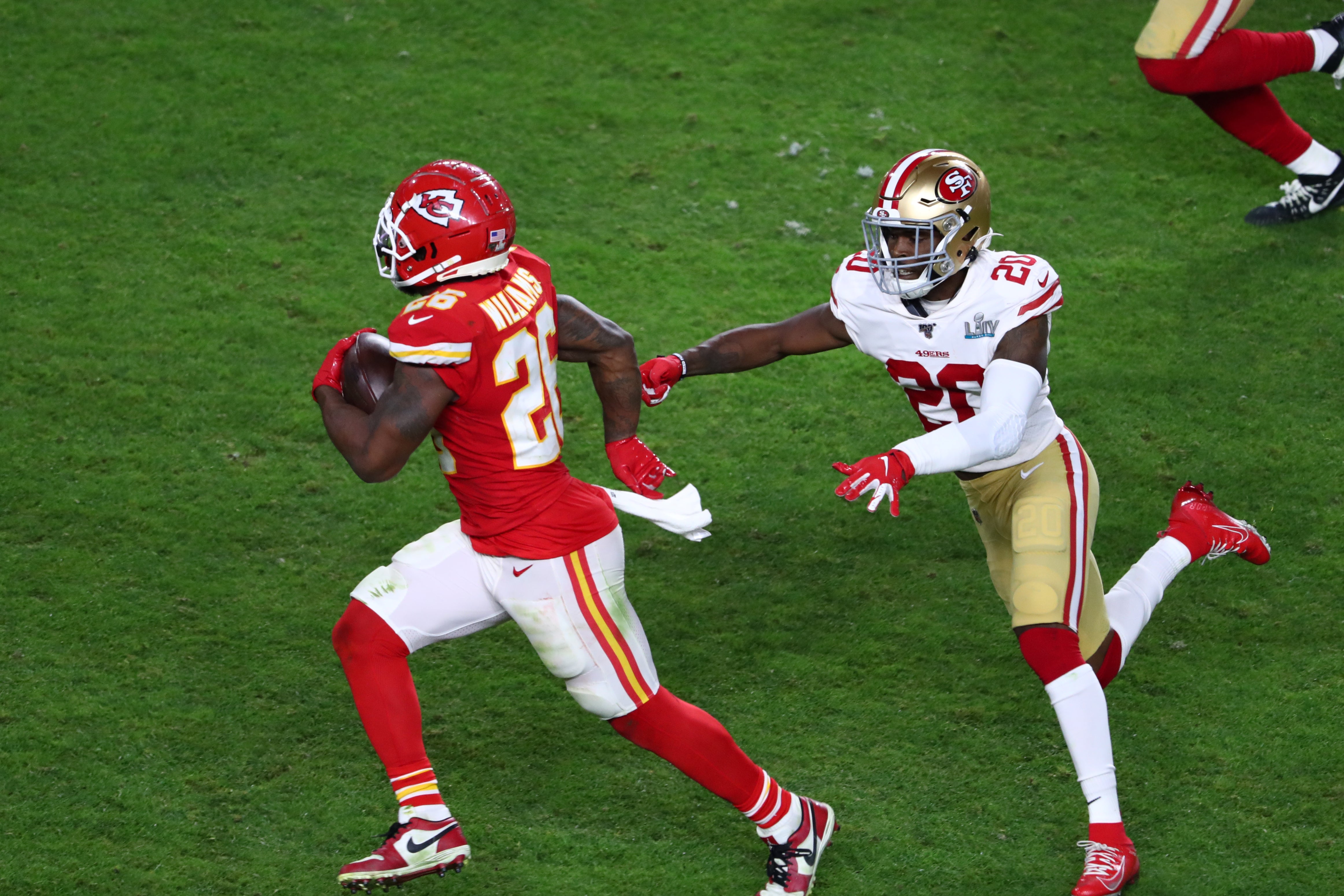 Damien Williams Kansas City Chiefs Las Vegas Raiders