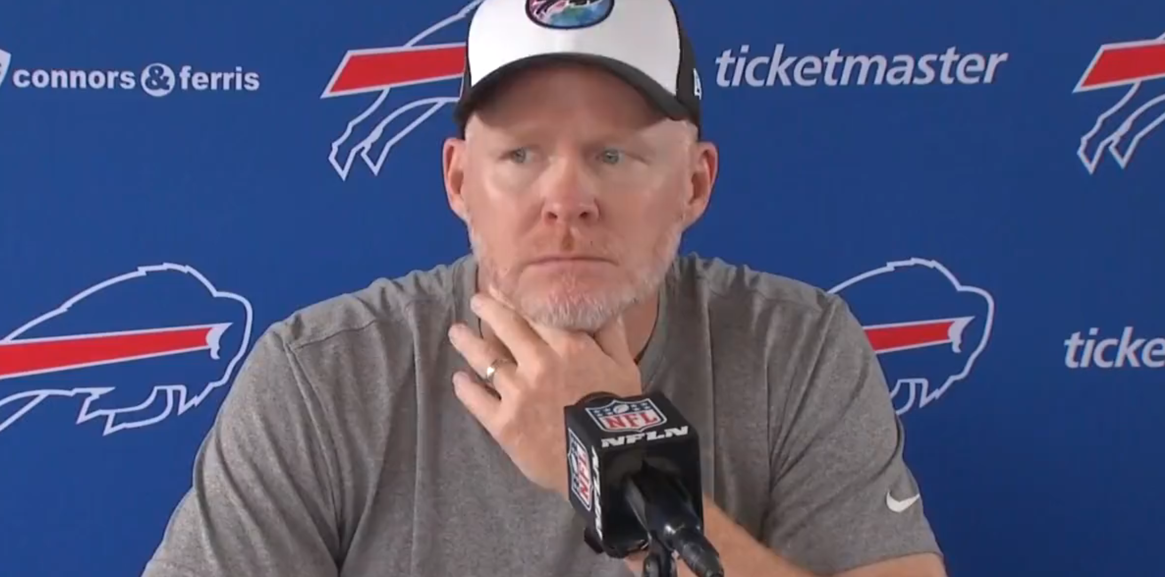 Buffalo Bills head coach Sean McDermott/ Photo Credit: Twitter/X @news4buffalo