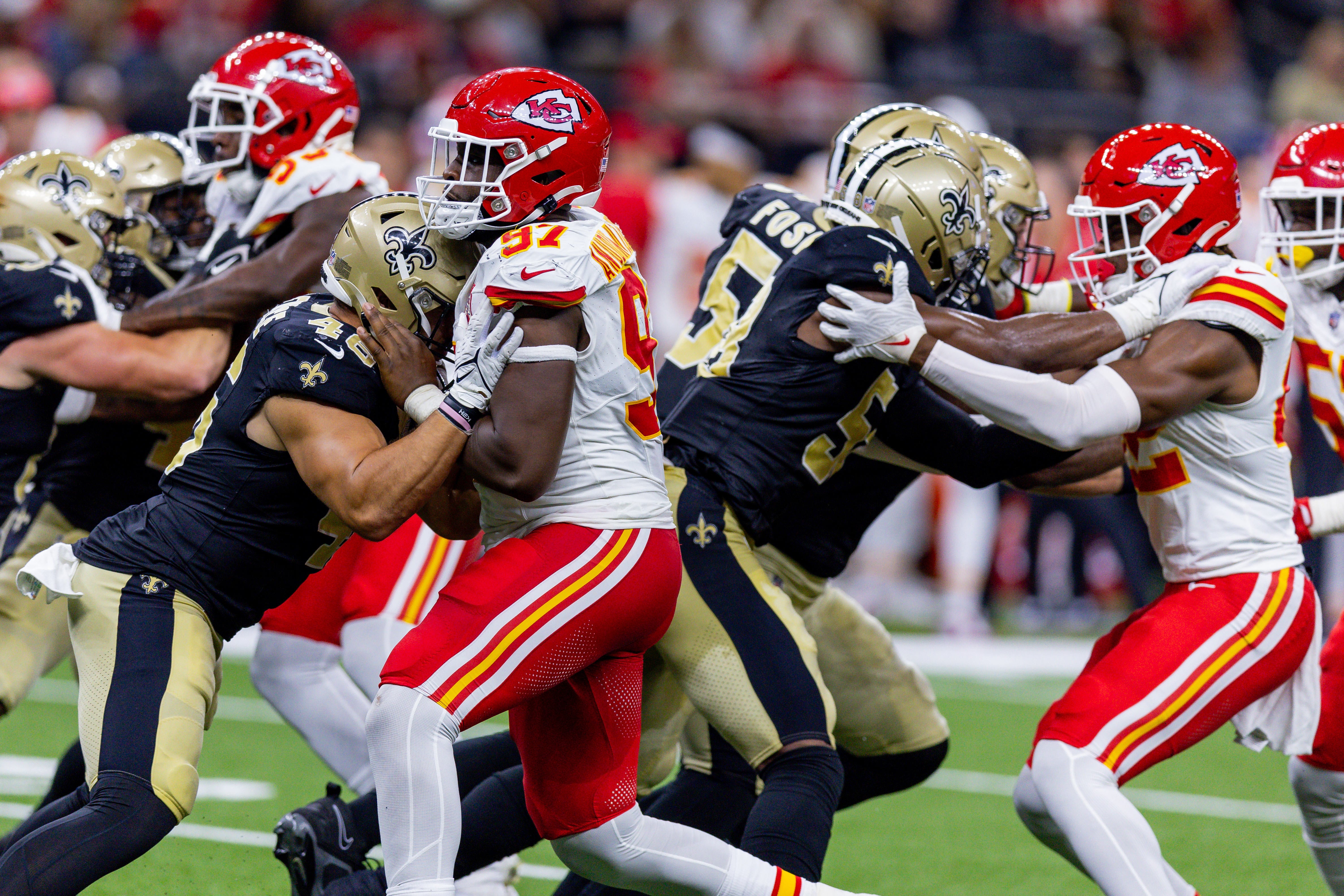 Kansas City Chiefs Felix Anudike-Uzomah