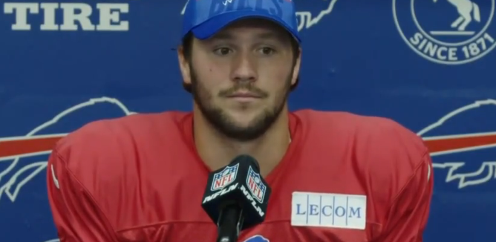 Buffalo Bills QB Josh Allen/ Photo Credit: Twitter/X @BuffaloBills