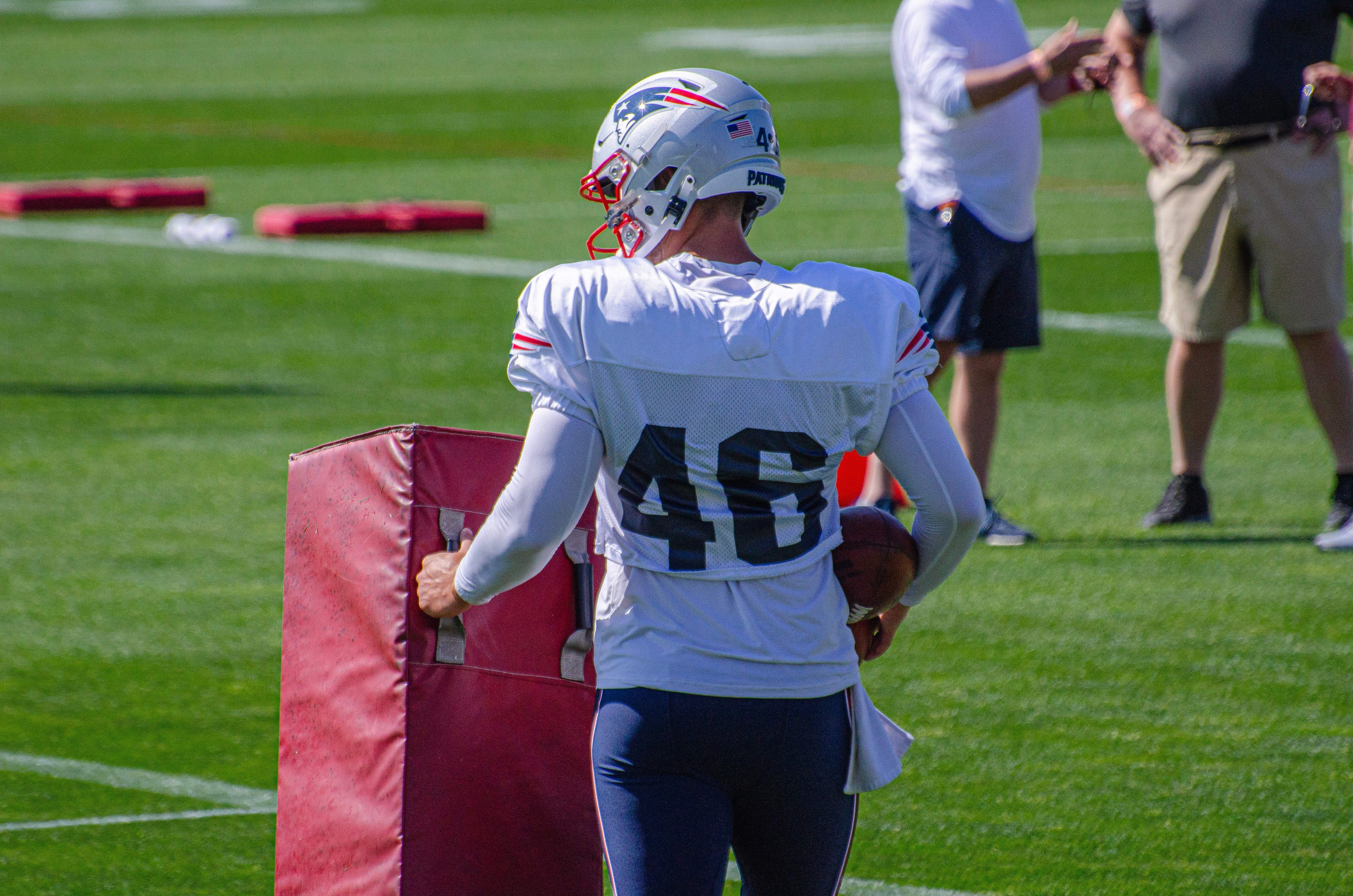 Tucker Addington, Patriots training camp 2023