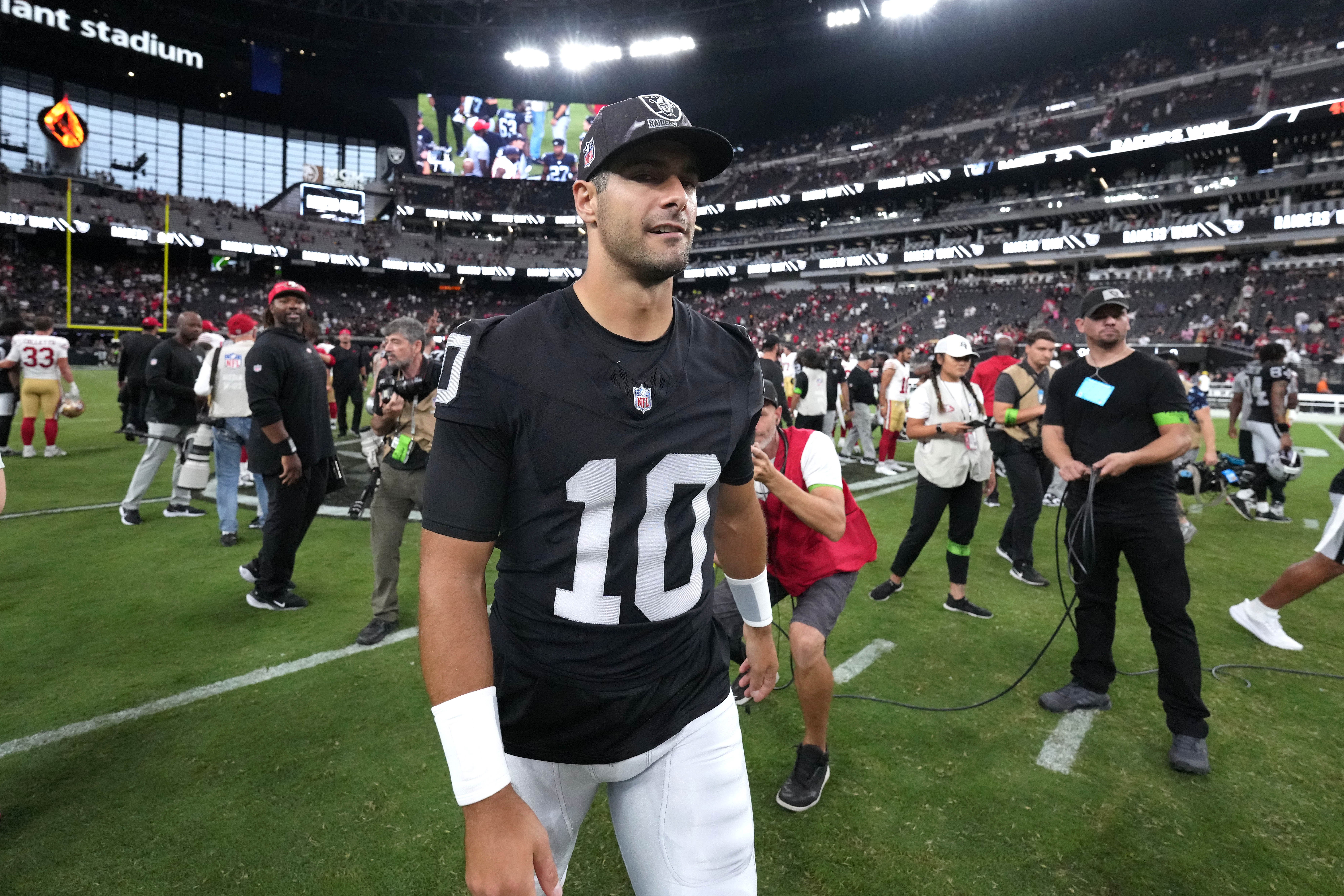las vegas raiders jimmy garoppolo