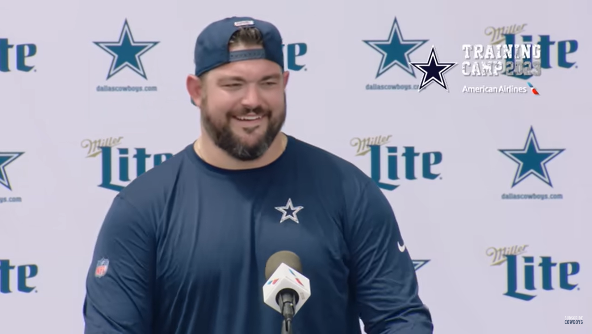 Dallas Cowboys right guard Zack Martin returned to practice on Tuesday after signing a new contract worth $36 million over the next couple of years.