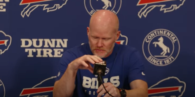 Bills head coach Sean McDermott/ Photo Credit: YouTube @buffalobills
