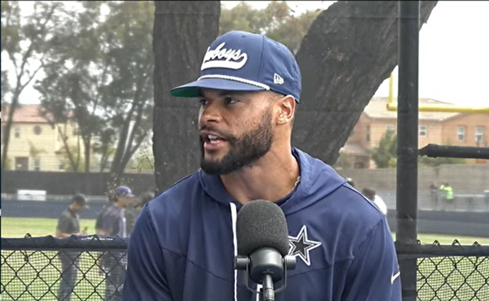 Quarterback Dak Prescott names the division team he likes to beat the most. Via Dallas Cowboys YouTube.