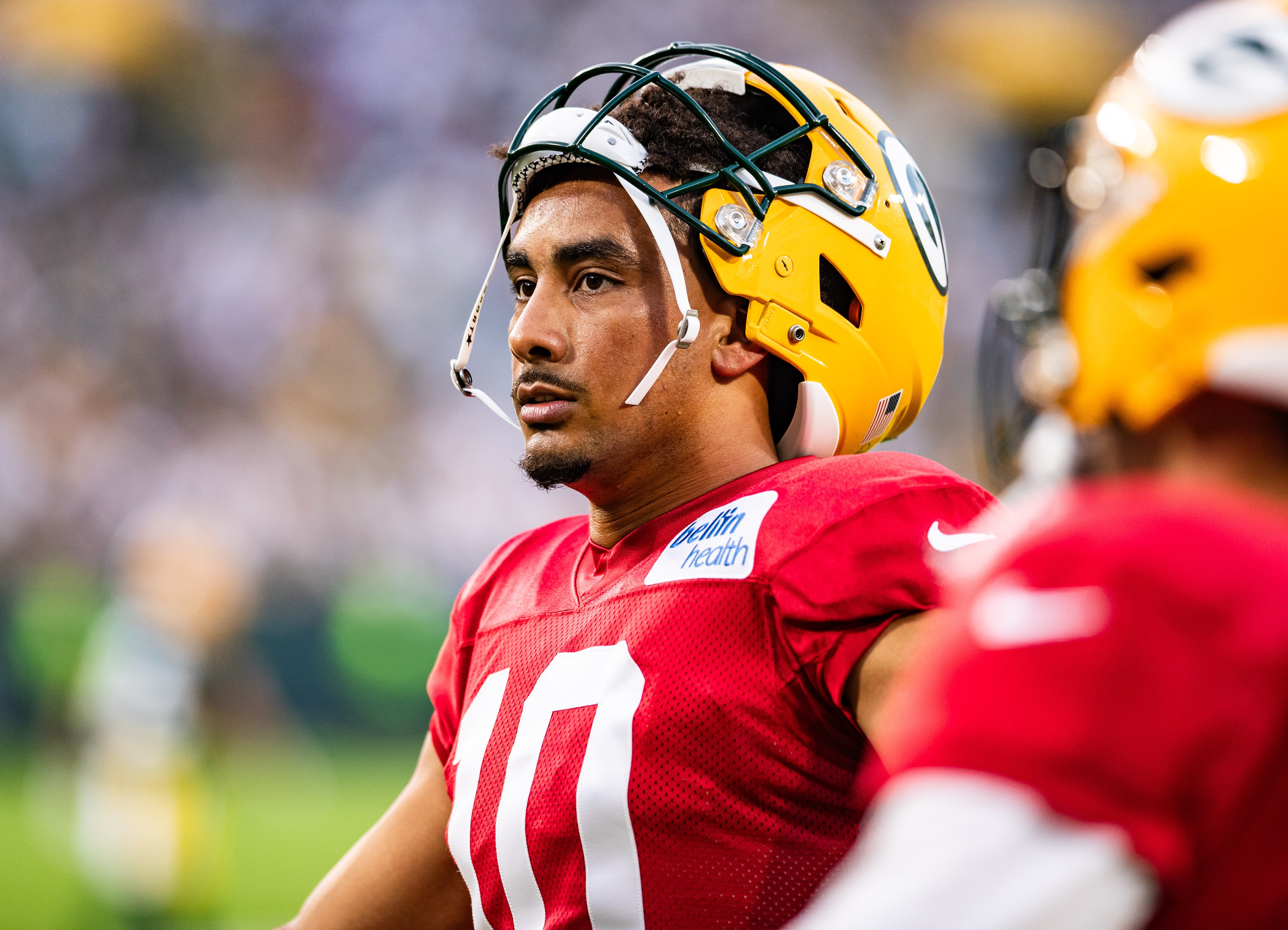 Green Bay Packers quarterback Jordan Love (10) pictured at Packers Family Night on Saturday, August 5, 2023, at Lambeau Field in Green Bay, Wis. Seeger Gray/USA TODAY NETWORK-Wisconsin