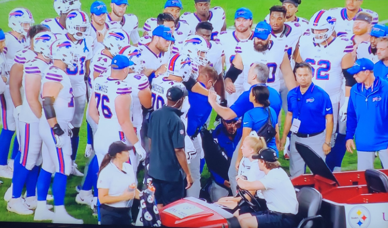 Buffalo Bills OL Tommy Doyle/ Photo Credit: Twitter/X @T_Fuller1