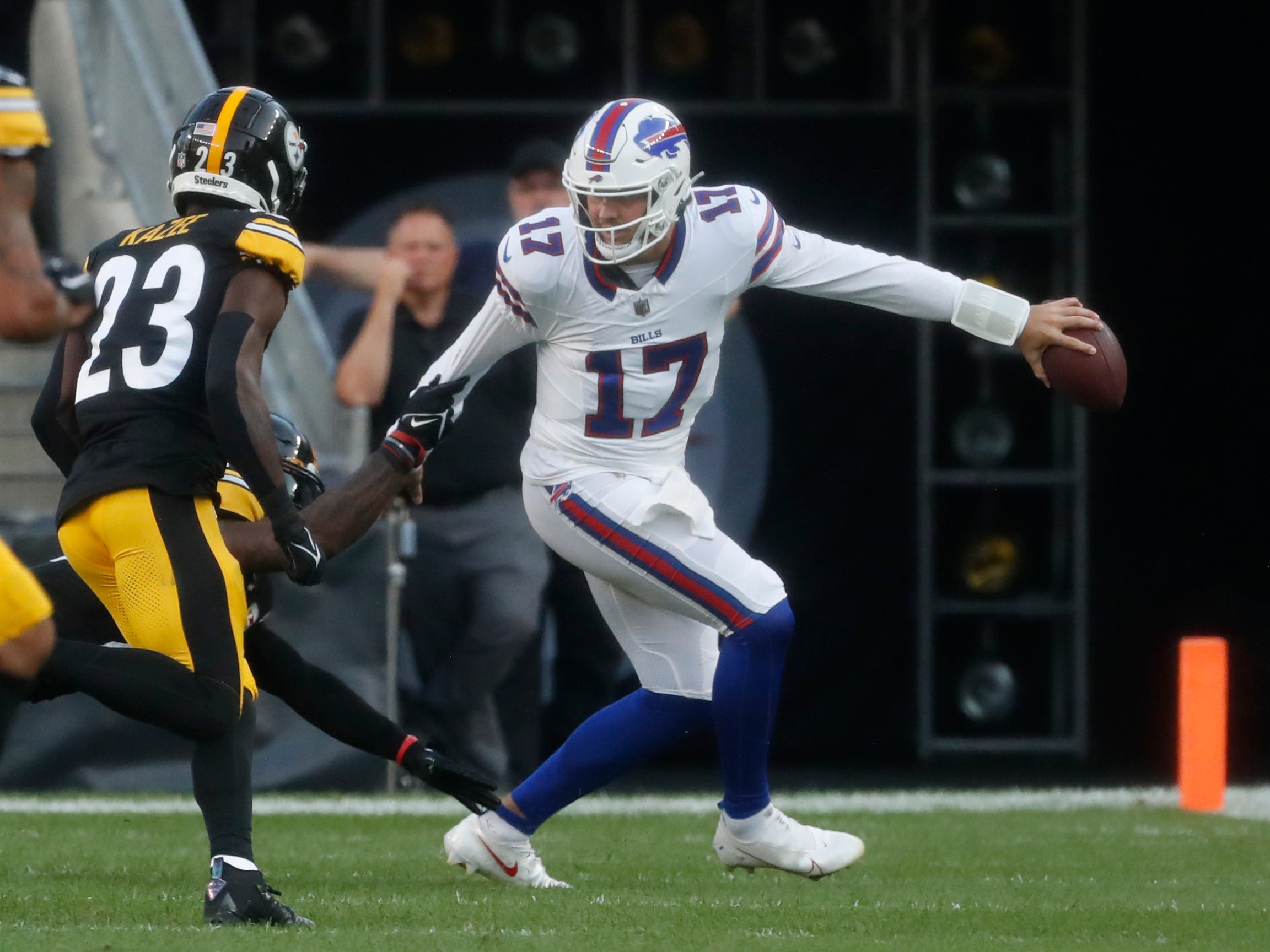 Buffalo BIlls QB Josh Allen/ Photo Credit: Charles LeClaire-USA TODAY Sports