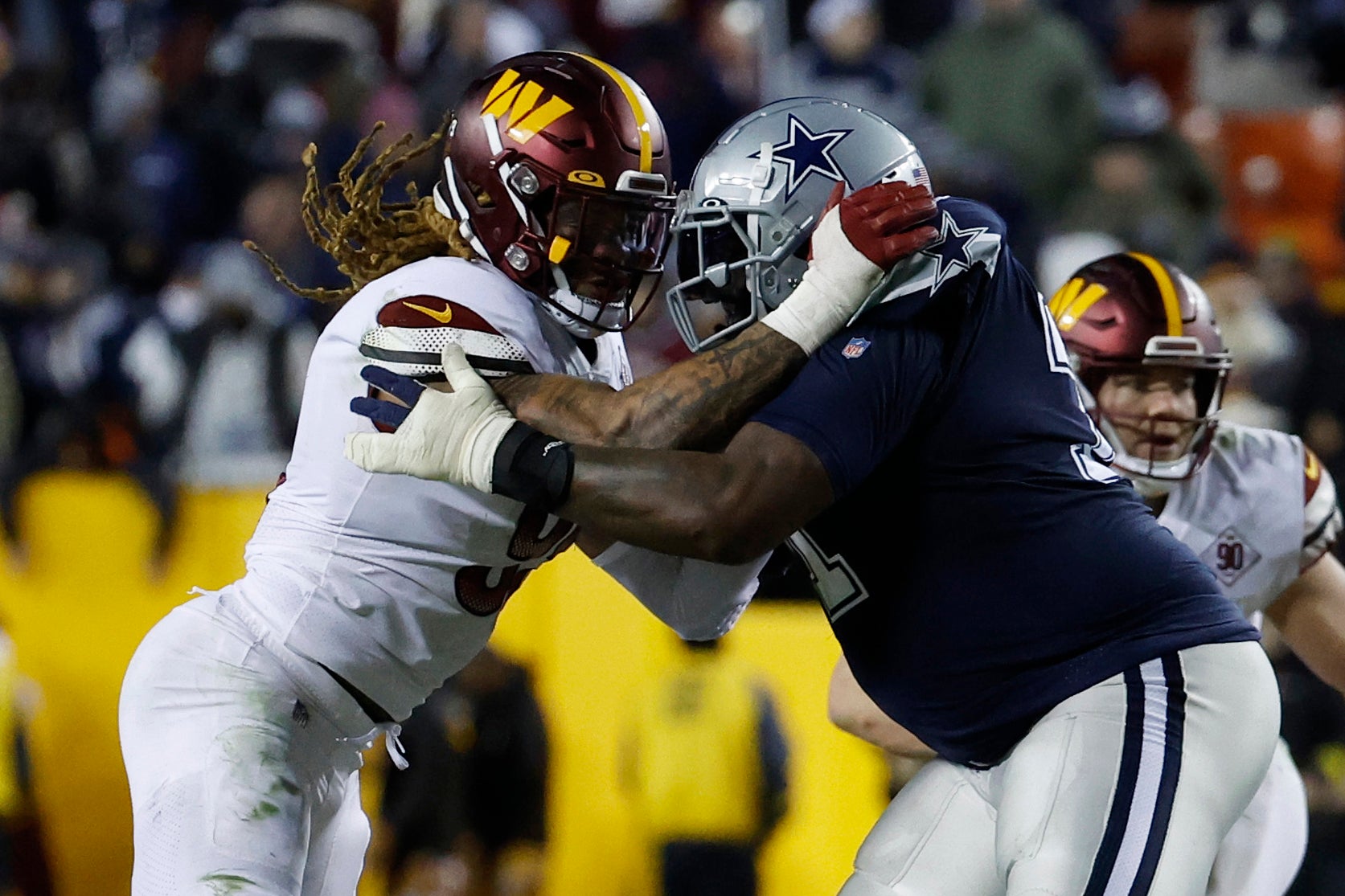 Jason peters Dallas cowboys Washington commanders