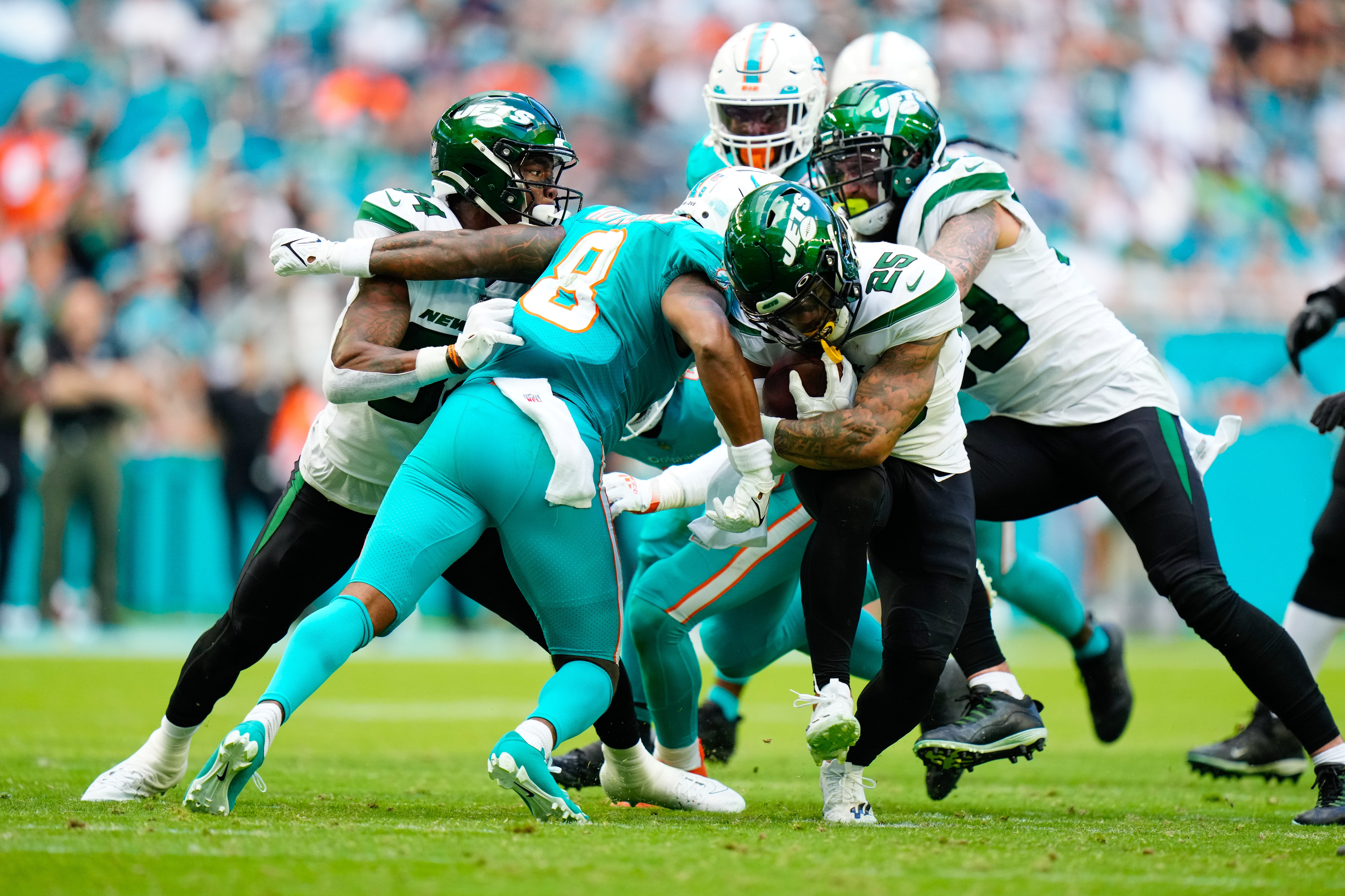 Buffalo Bills RB Ty Johnson/ Photo Credit: Rich Storry-USA TODAY Sports