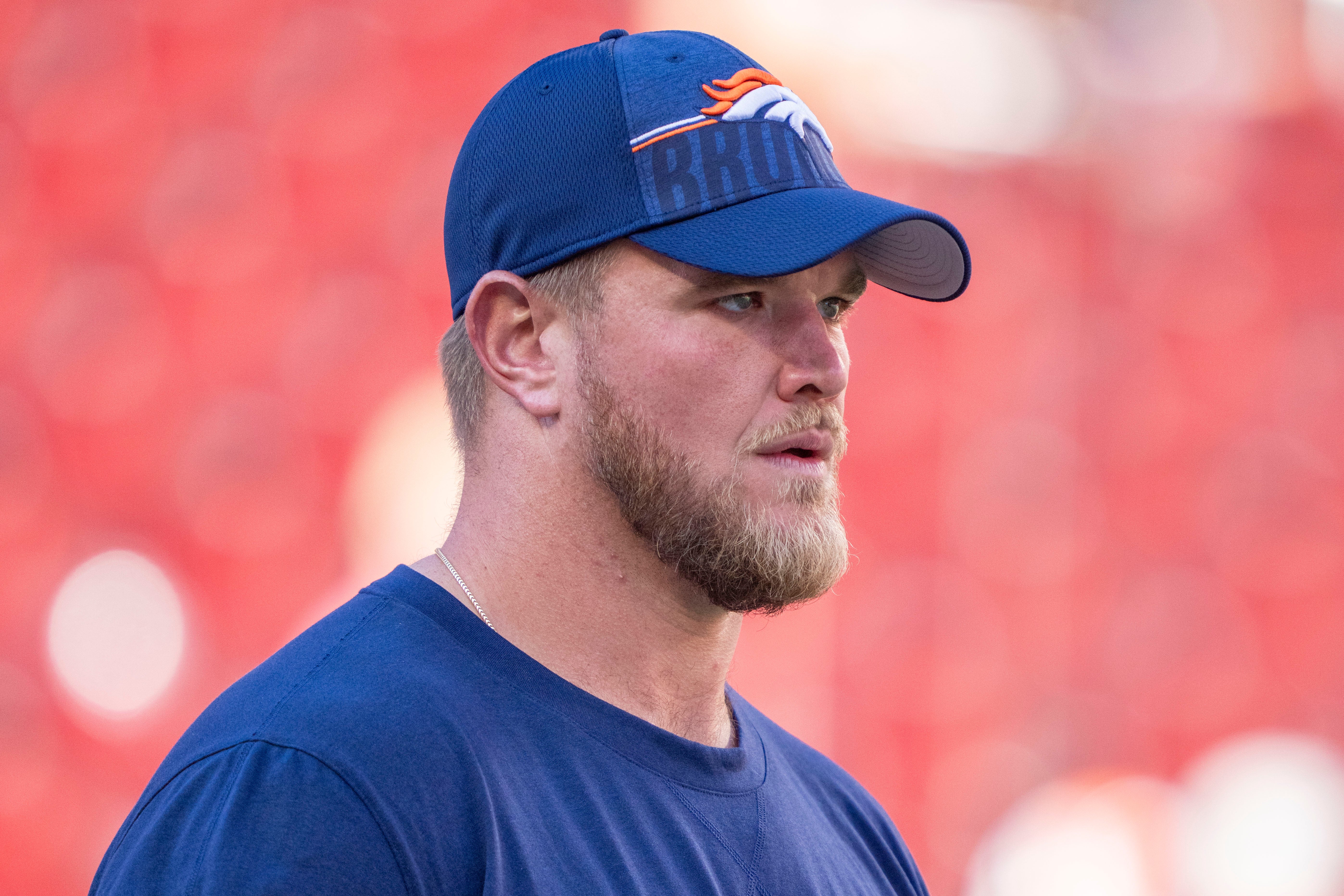 Denver Broncos OL Mike McGlinchey/ Photo Credit: Kyle Terada-USA TODAY Sports
