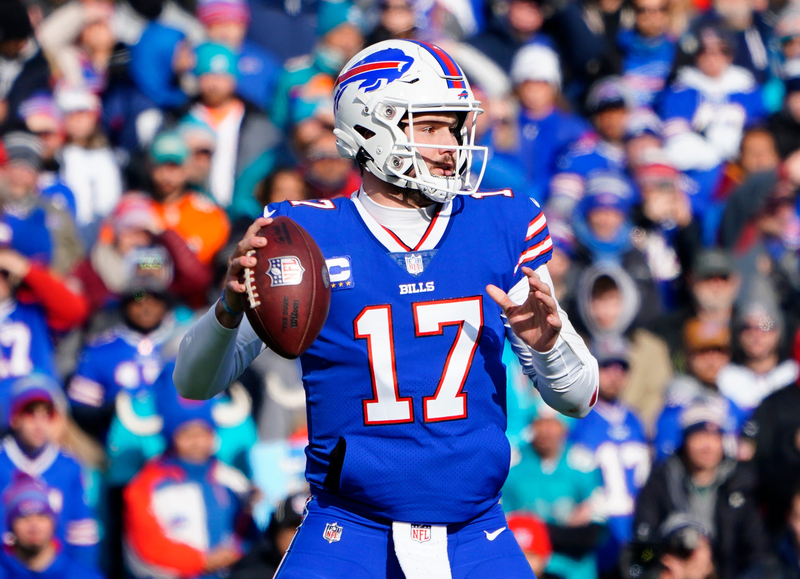 Buffalo Bills QB Josh Allen/ Photo Credit: Gregory Fisher-USA TODAY Sports