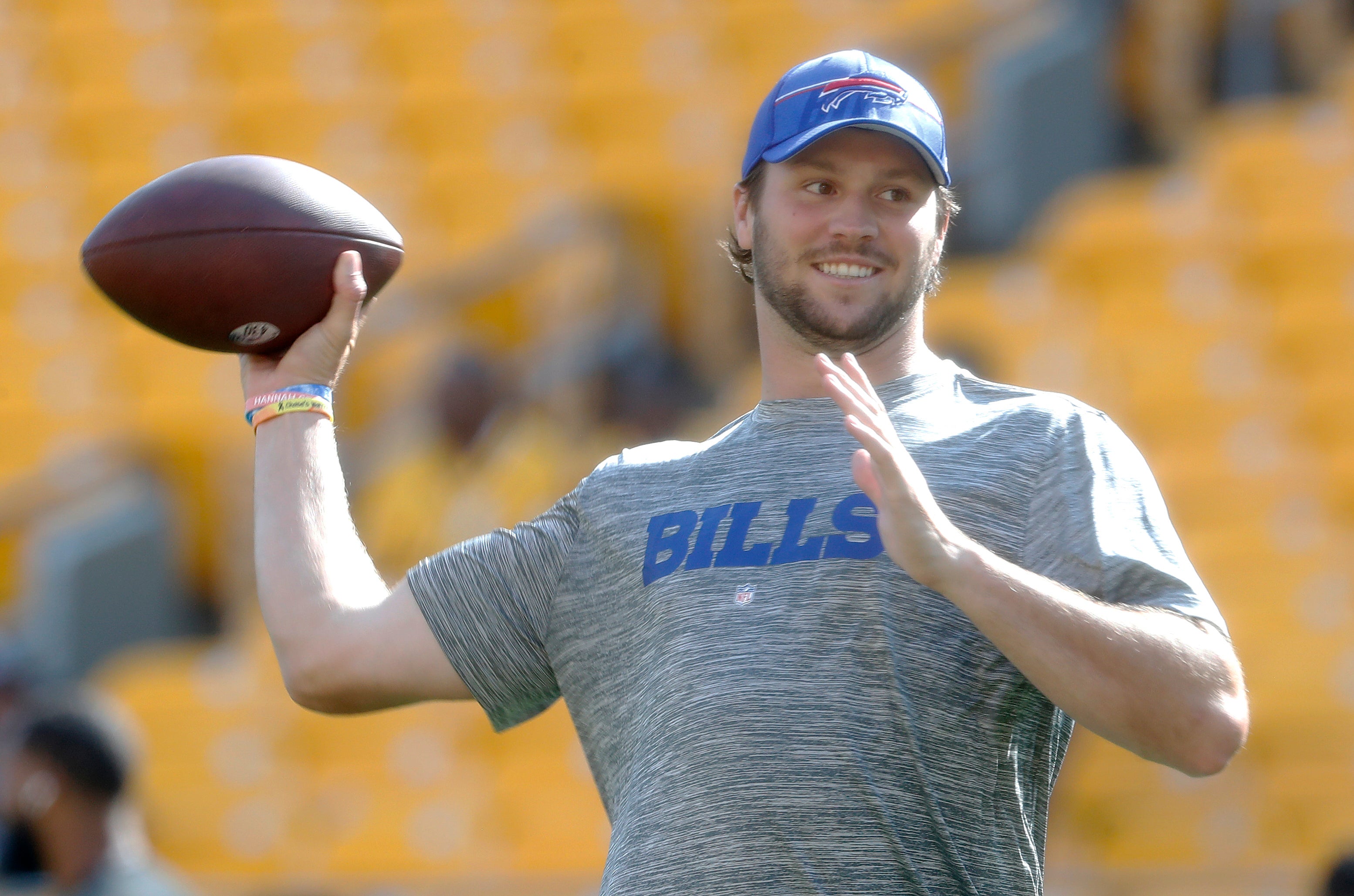 Buffalo Bills QB Josh Allen/ Photo Credit: Charles LeClaire-USA TODAY Sports