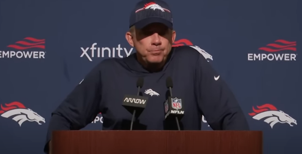 Denver Broncos head coach Sean Payton/ Photo Credit: YouTube @broncos
