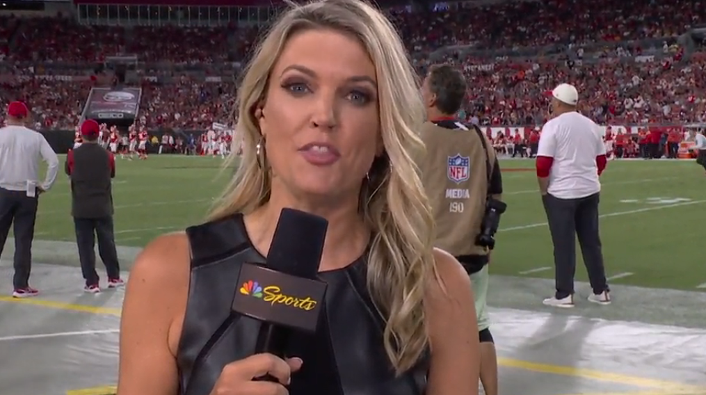 Melissa Stark - Chiefs vs. Bucs - Week 4 - 2022.