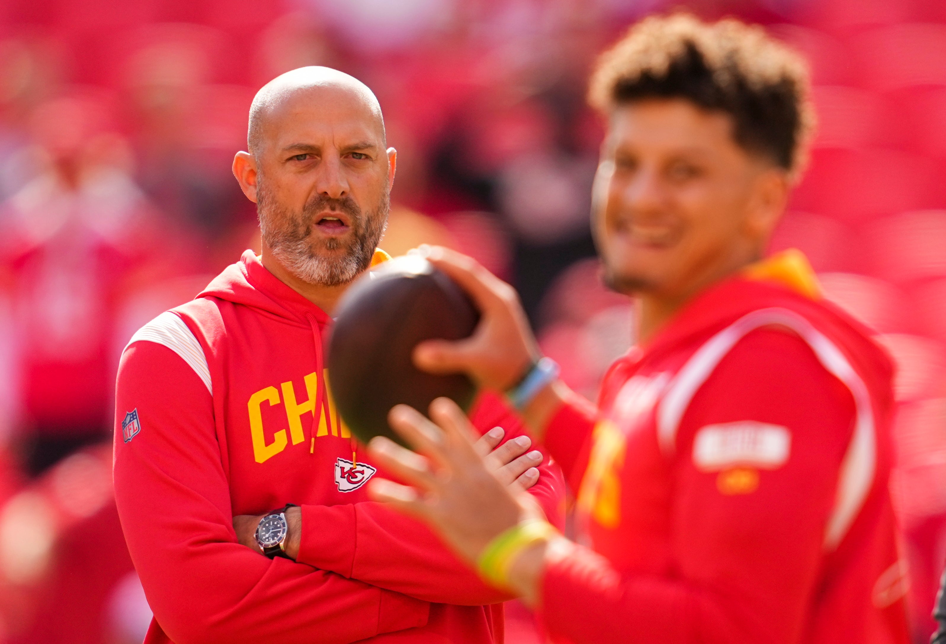 Kansas City Chiefs Matt Nagy Patrick Mahomes