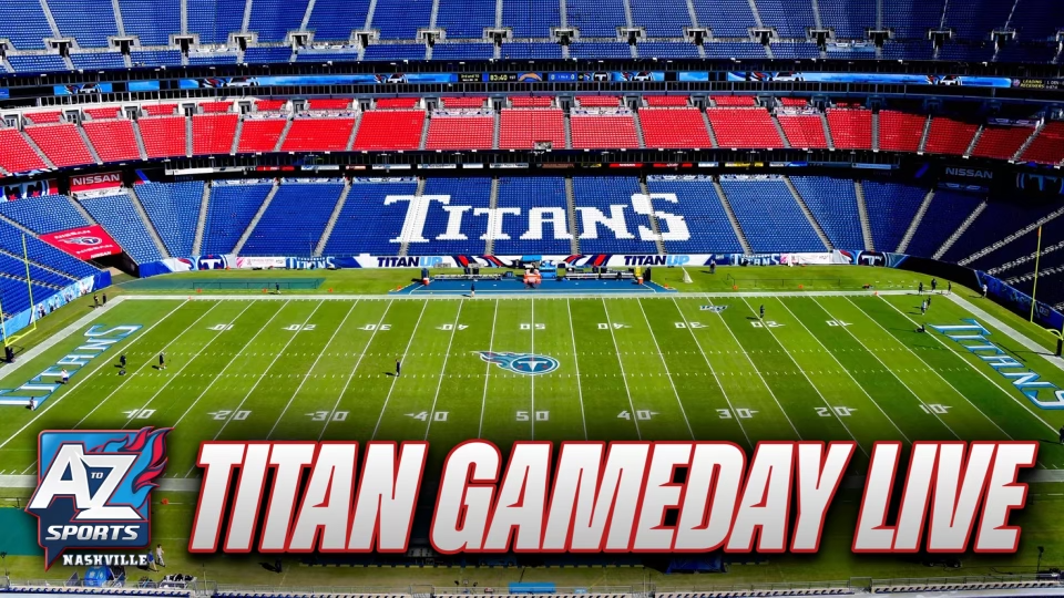 A to Z Sports Nashville Tennessee Titans 2023 Season Game Day shows