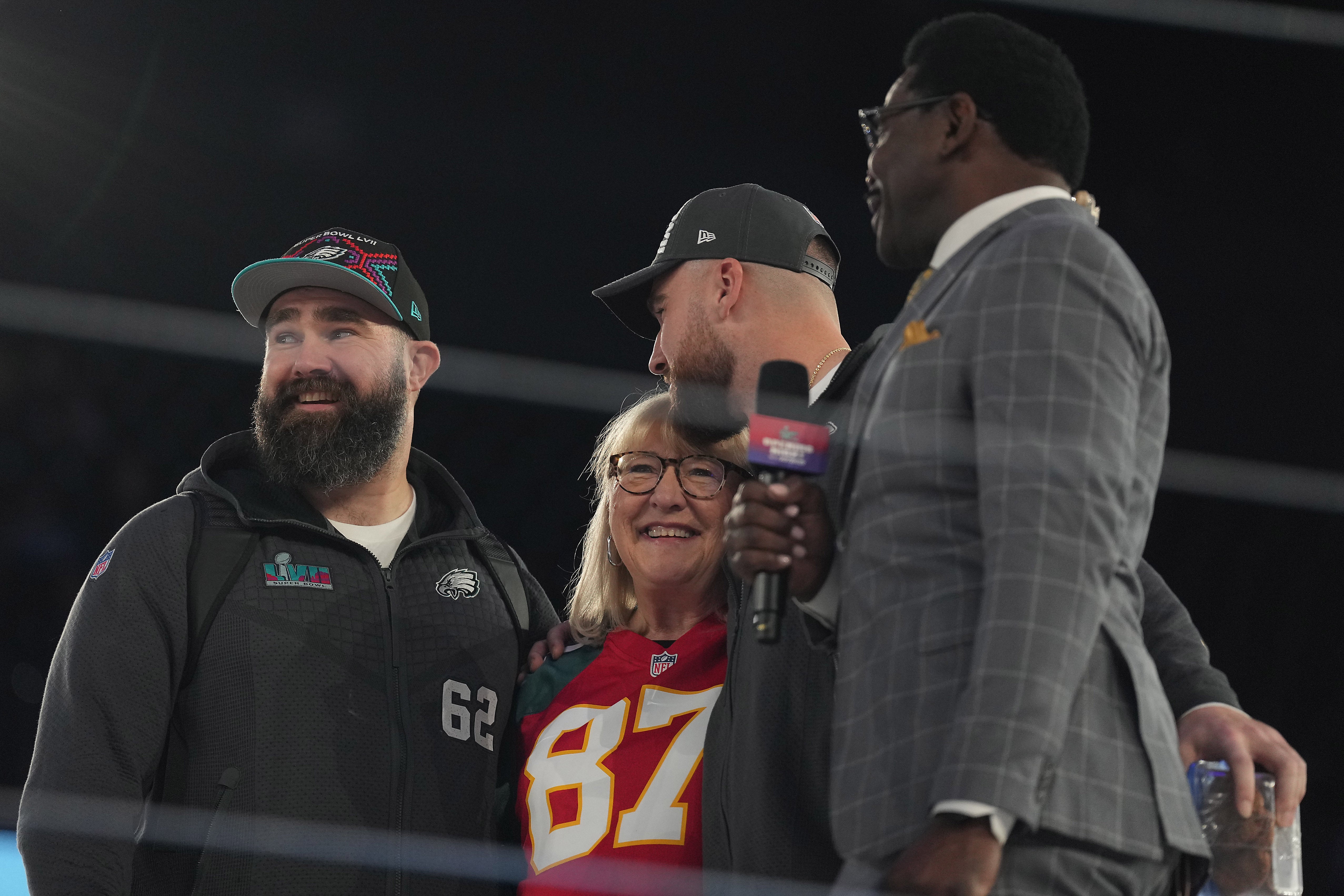 Kansas City Chiefs Jason Kelce Travis Kelce
