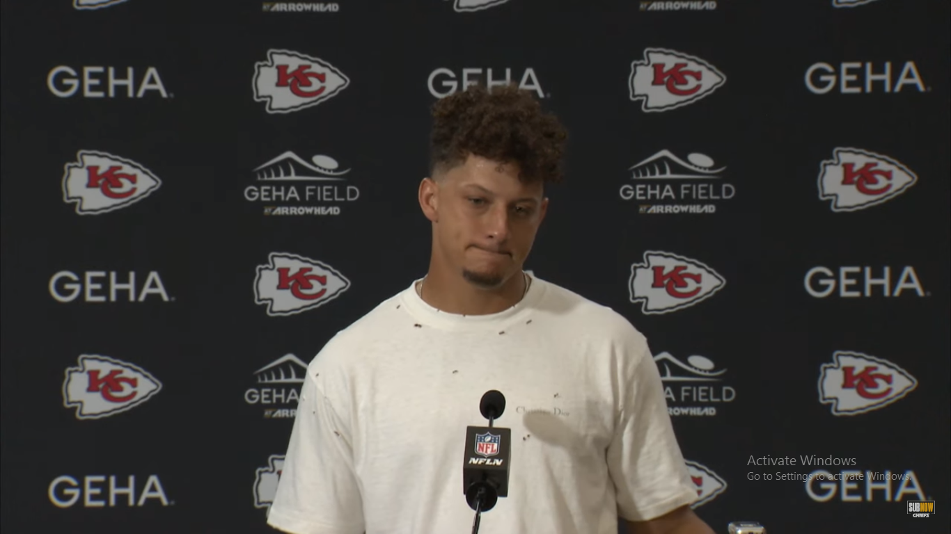 Kansas City Chiefs patrick mahomes