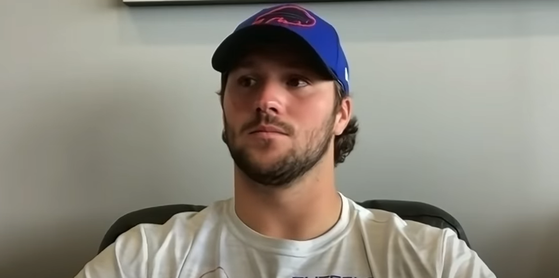 Buffalo Bills QB Josh Allen/ Photo Credit: YouTube @RichEisenShow