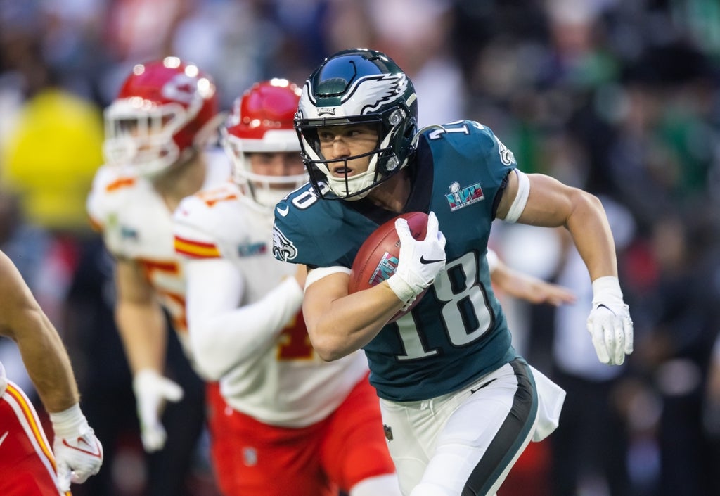 Eagles punter returner Britain Covey