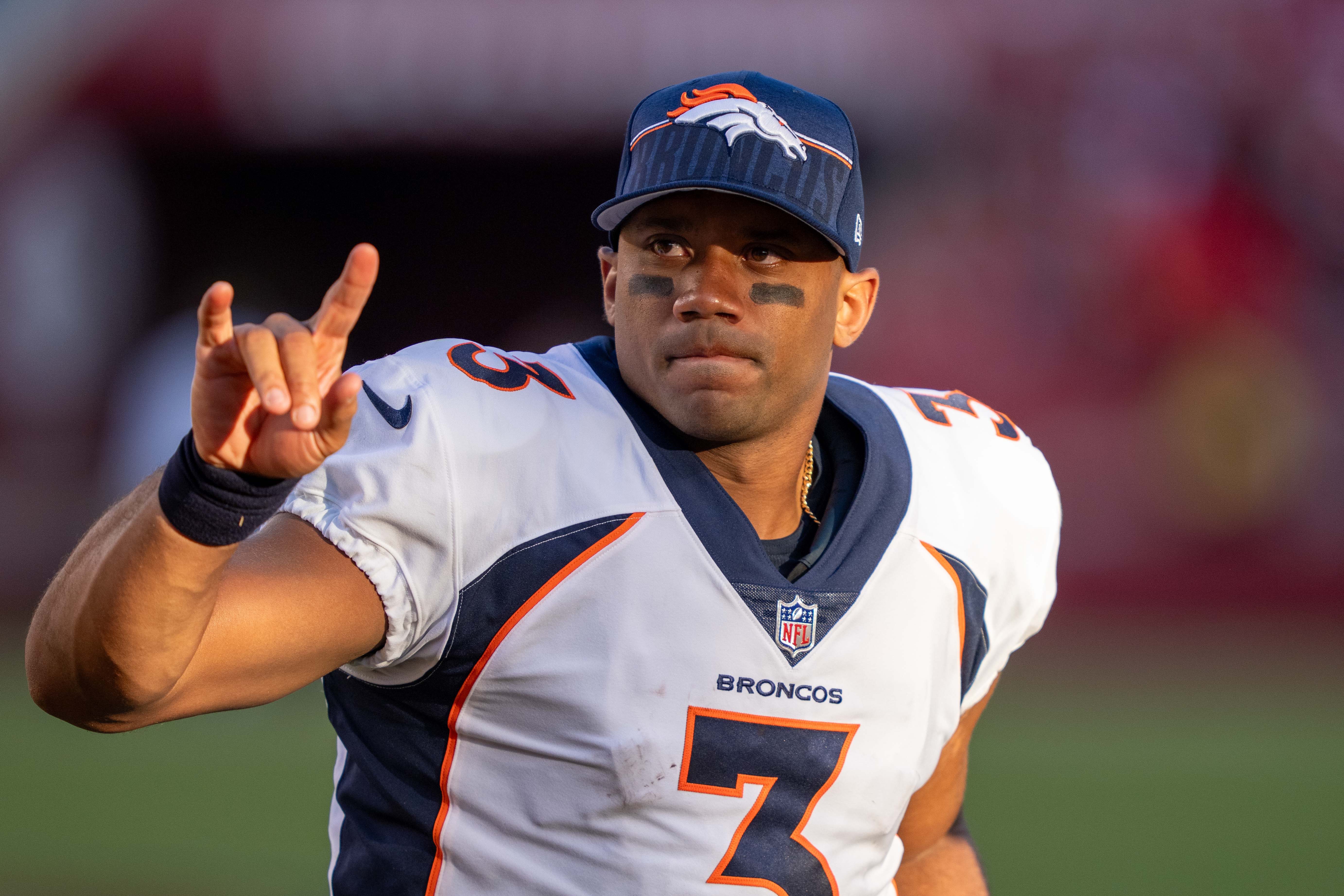 Denver Broncos QB Russell Wilson/ Photo Credit: Kyle Terada-USA TODAY Sports