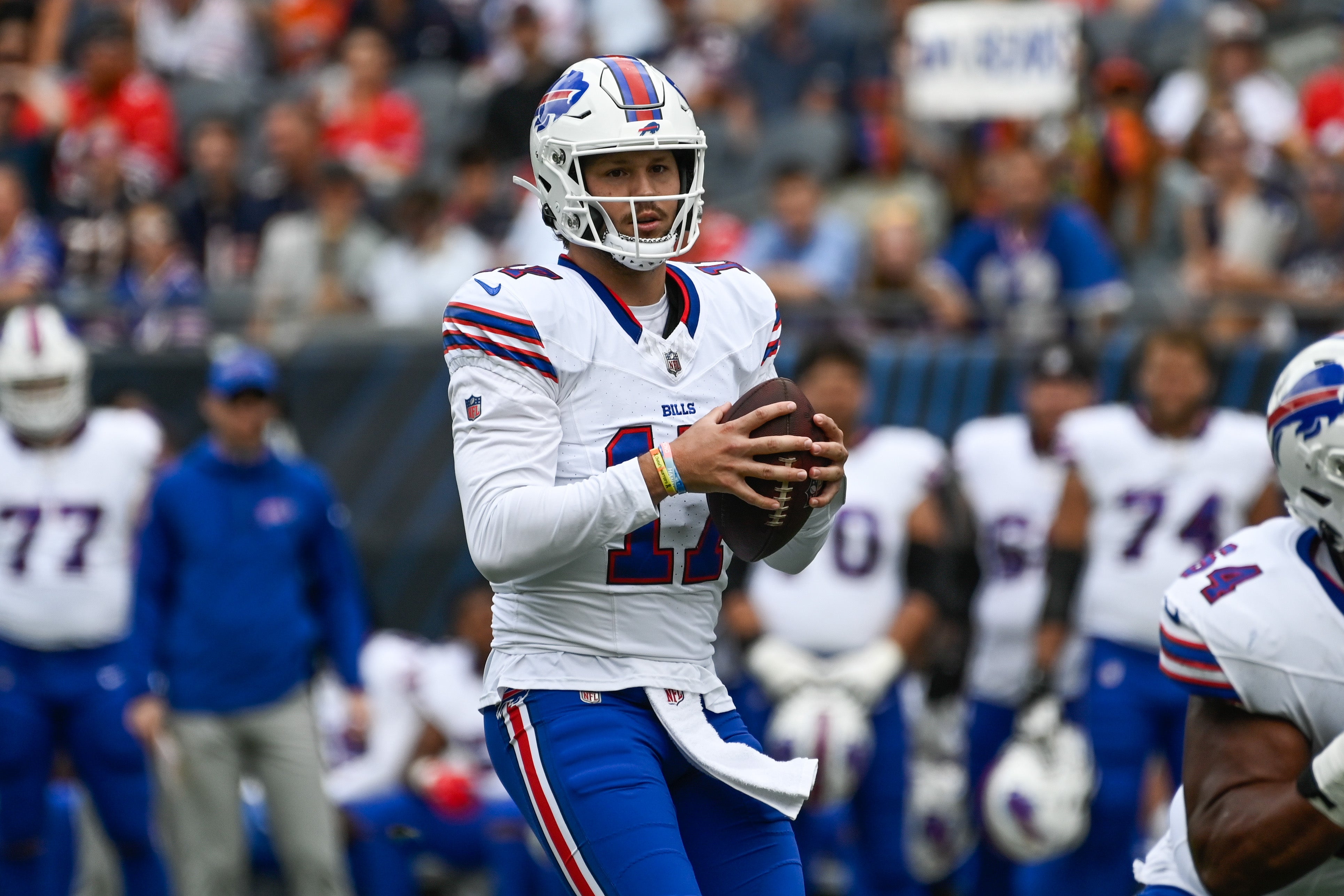 Buffalo Bills QB Josh Allen/ Photo Credit: Matt Marton-USA TODAY Sports