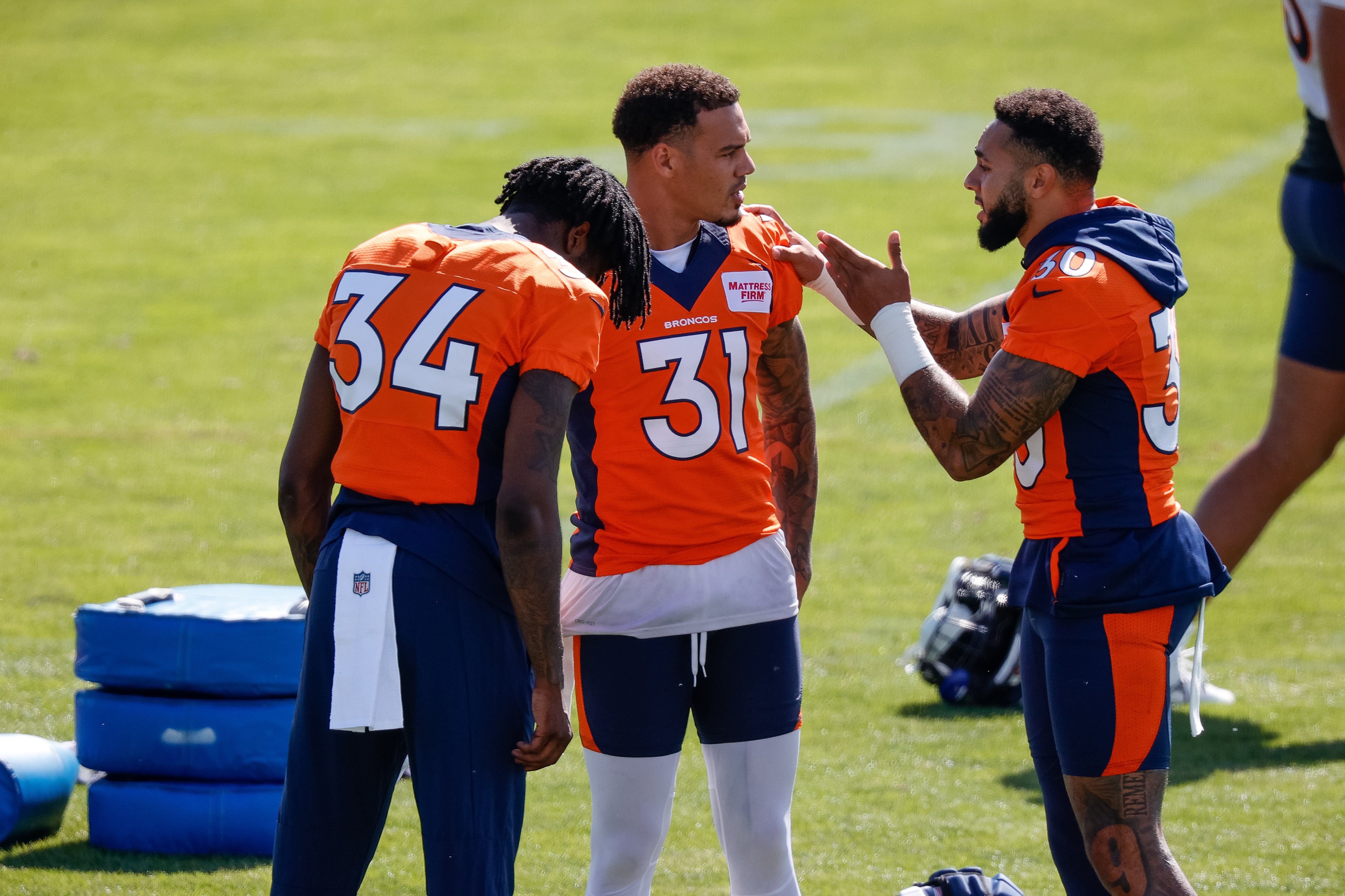 Denver Broncos S Caden Sterns/ Photo Credit: Isaiah J. Downing-USA TODAY Sports