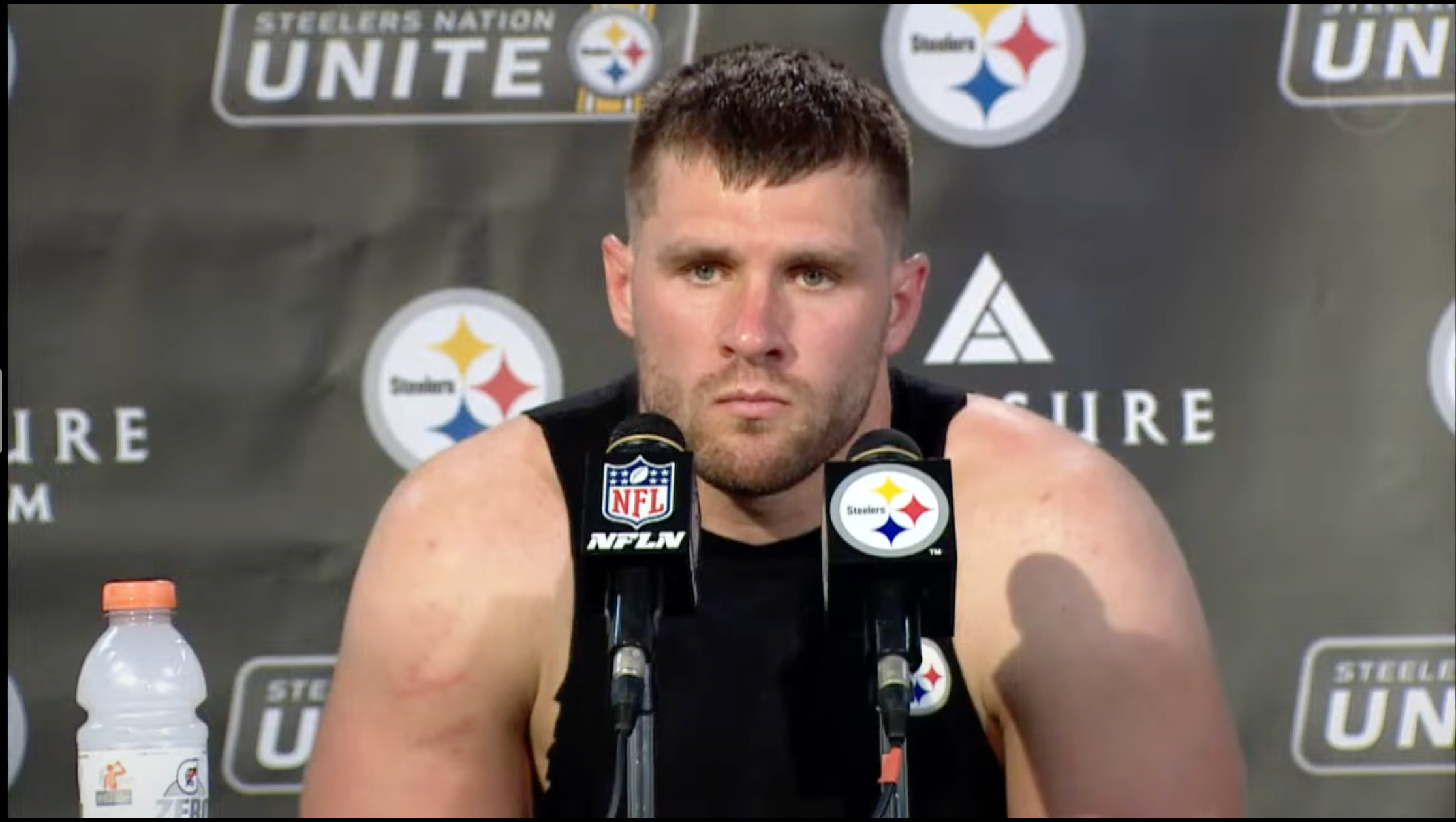 Screen shot courtesy Steelers YT Channel