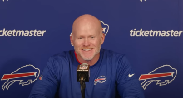 Buffalo Bills HC Sean McDermott/ Photo Credit:  Youtube @buffalobills