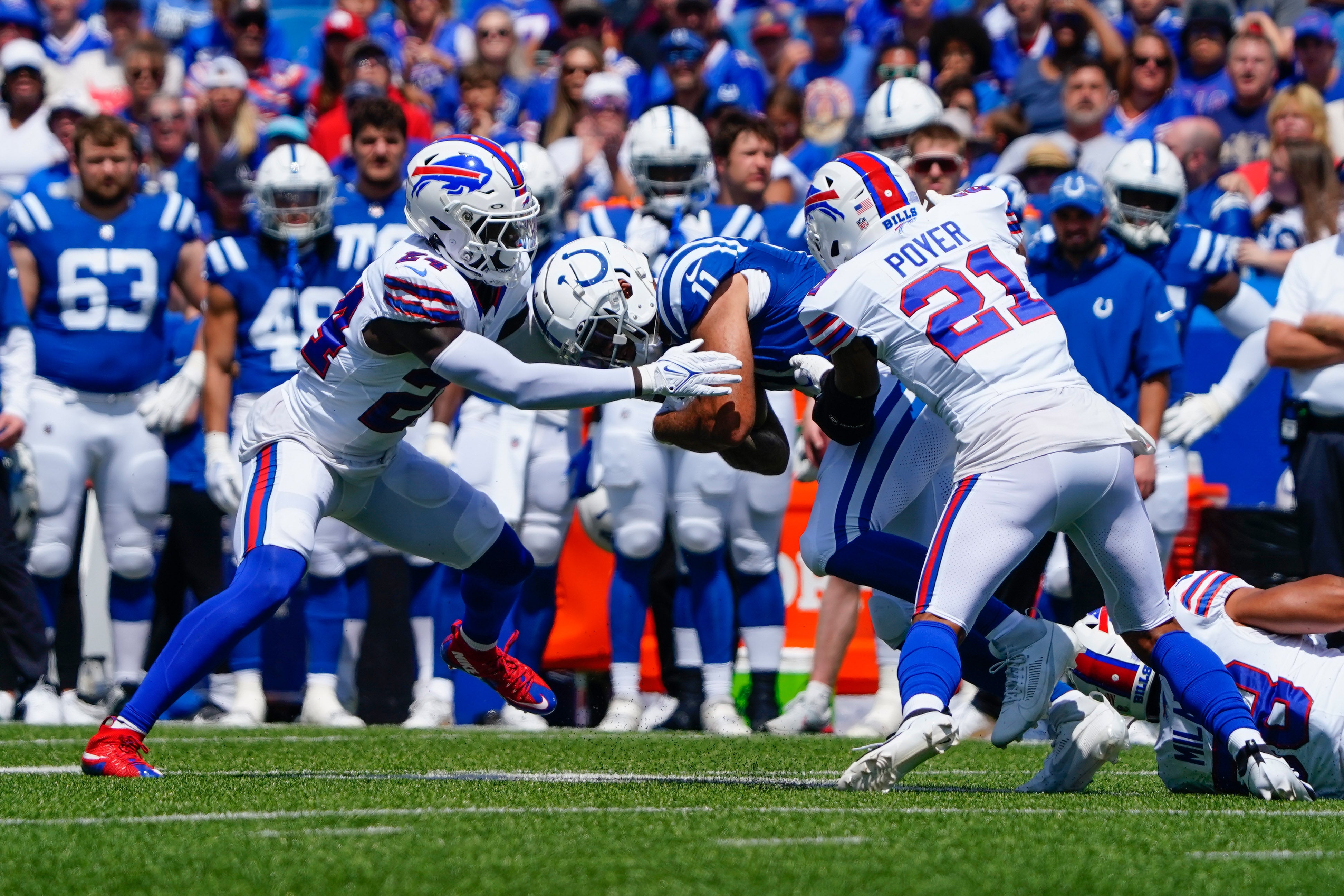 Buffalo Bills CB Kaiir Elam/ Photo Credit: Gregory Fisher-USA TODAY Sports