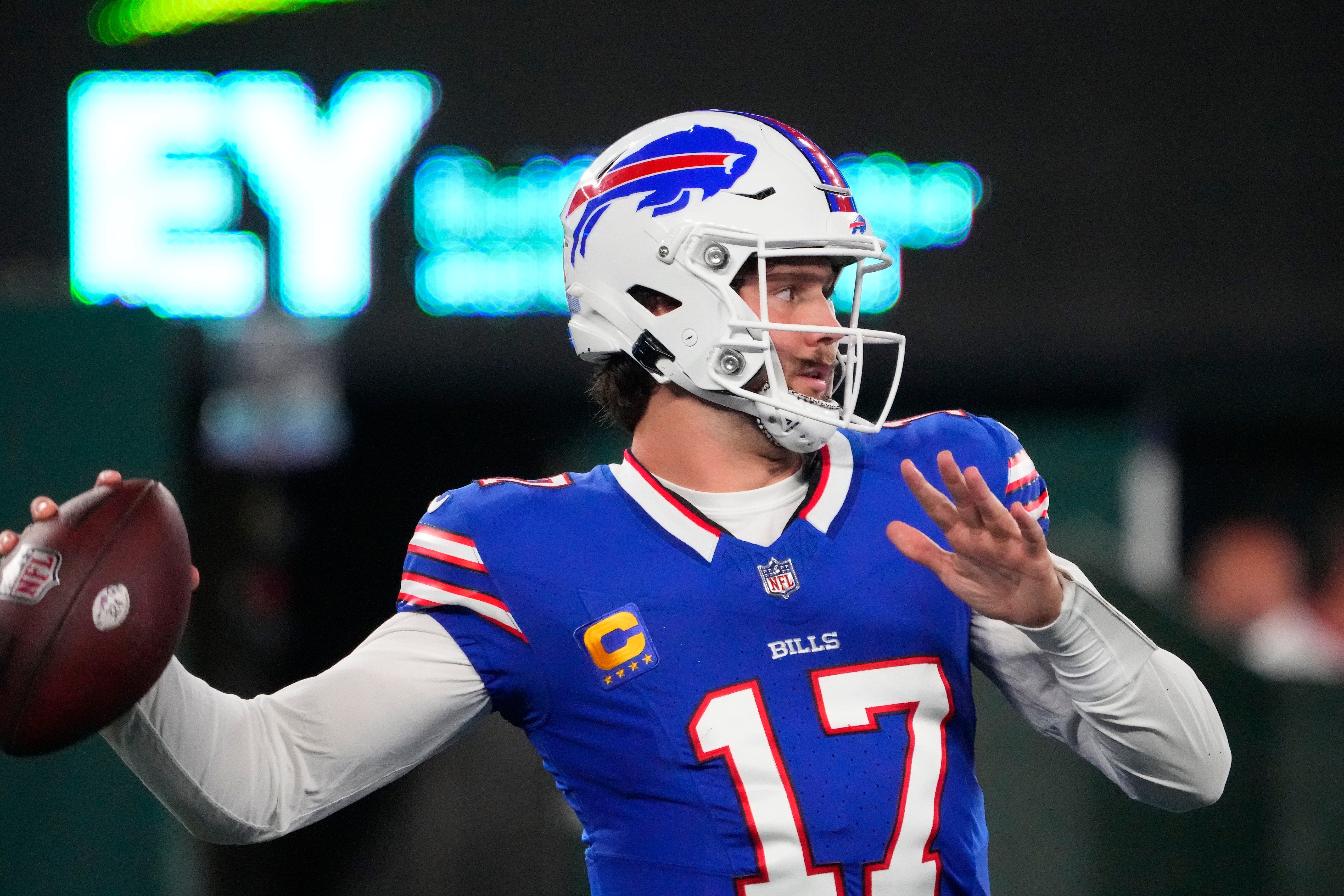Buffalo Bills QB Josh Allen/ Photo Credit: Robert Deutsch-USA TODAY Sports