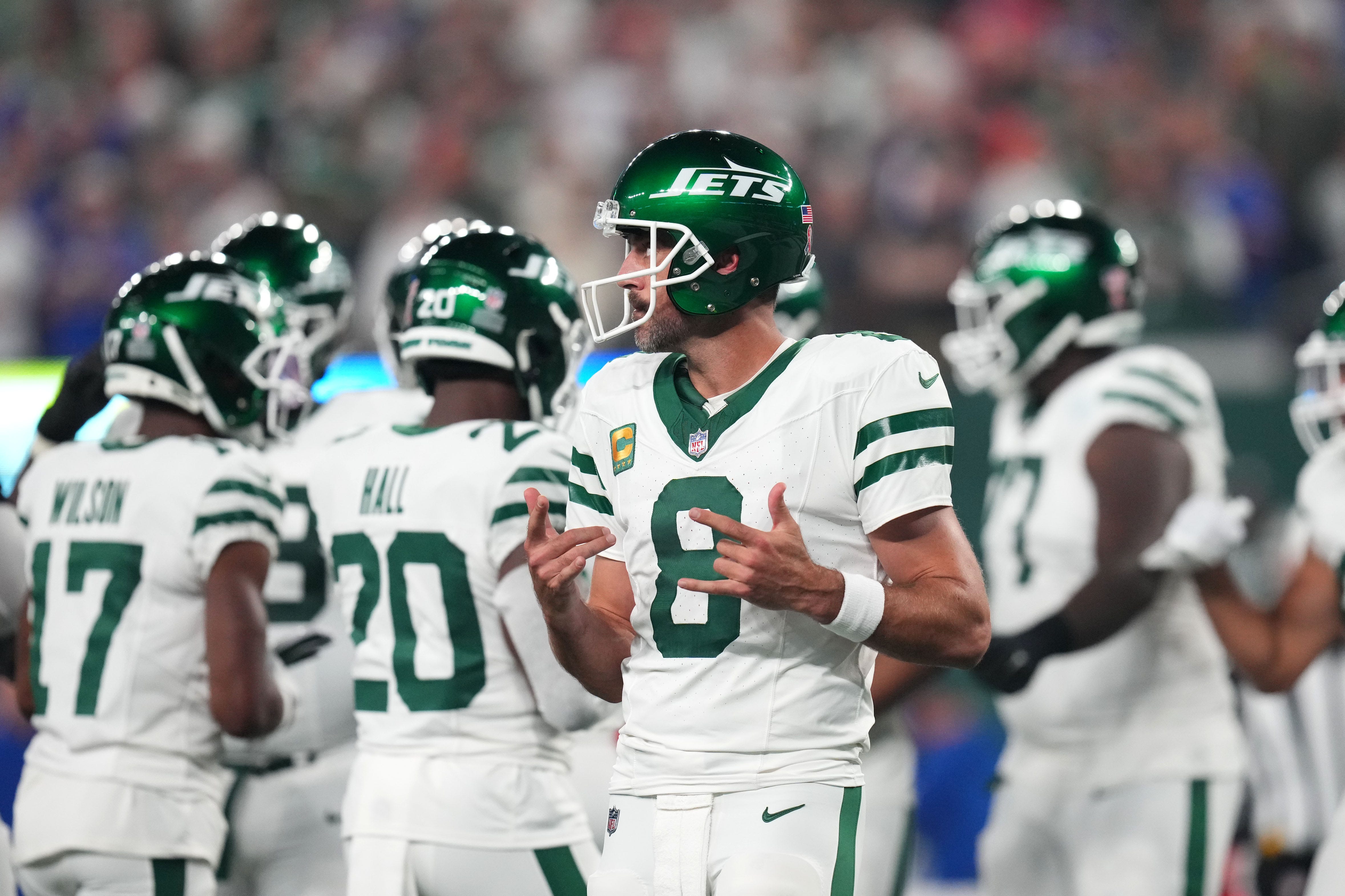 Aaron Rodgers, Jets debut