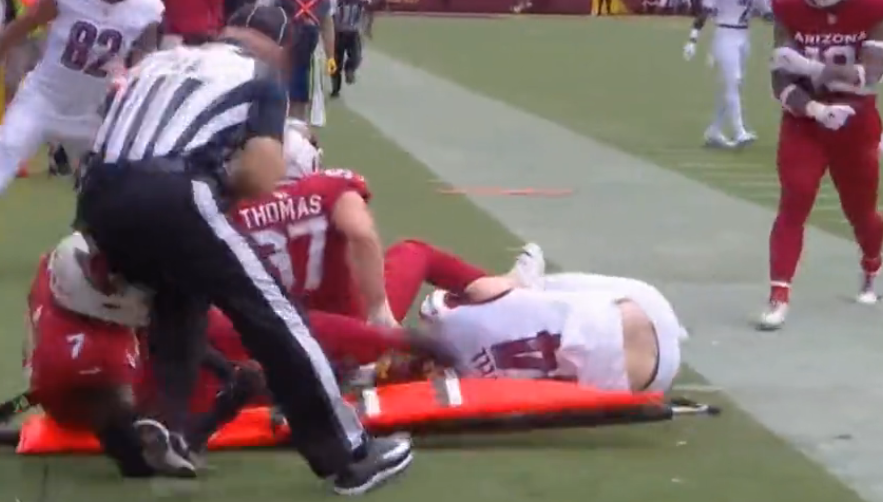 Arizona Cardinals LB Kyzir White/ Photo Credit: Twitter/X @ ChadwikoTWW