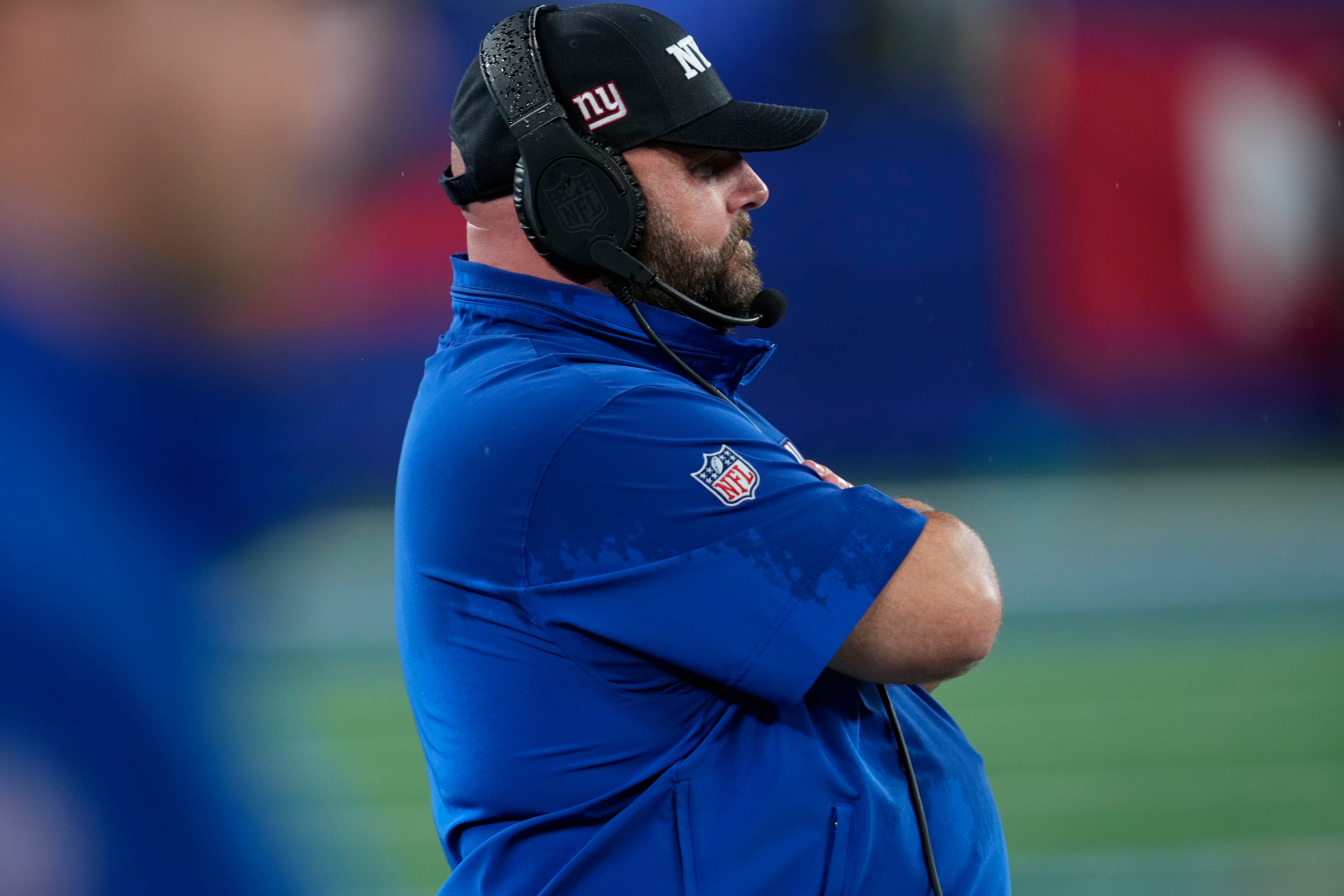 Giants Head Coach Brian Daboll and his team had a game to forget, losing to the Dallas Cowboys, 40-0, Sunday, September 10, 2023. Kevin R. Wexler / USA TODAY NETWORK