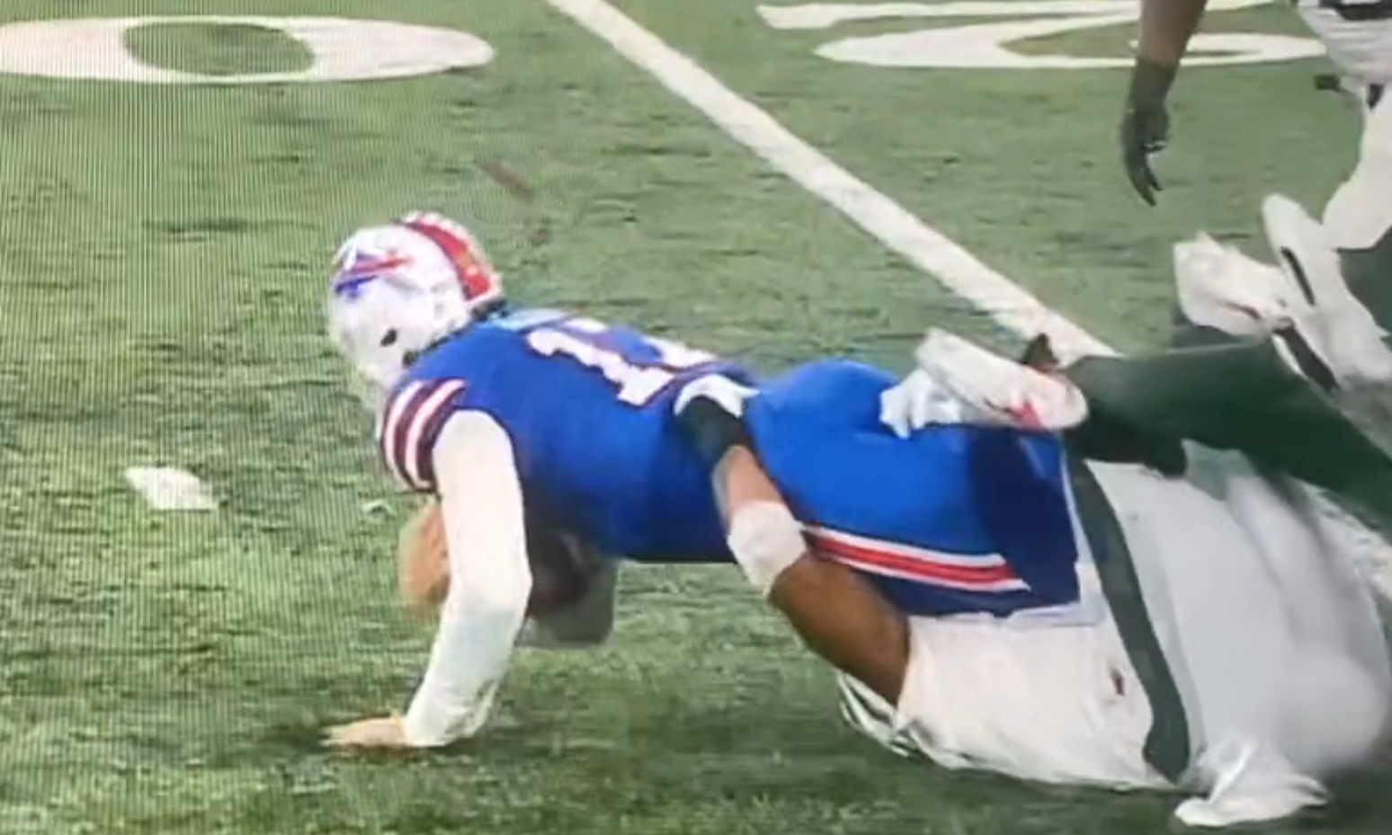 Buffalo Bills QB Josh Allen/ Photo Credit: Twitter/X @GhostOfAdamGase