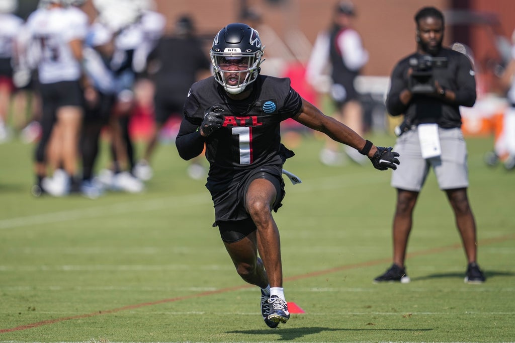 Falcons cornerback Jeff Okudah