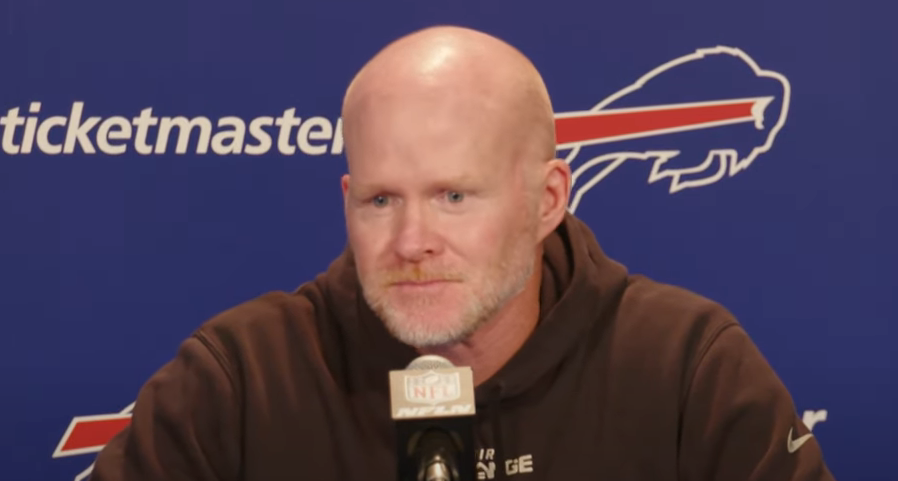 Buffalo Bills head coach Sean McDermott/ Photo Credit: YouTube @buffalobills