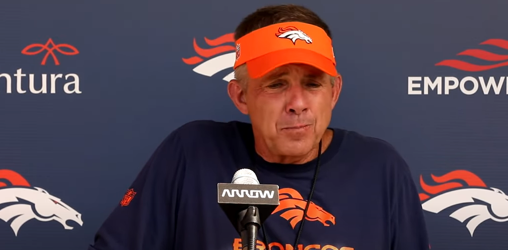 Denver Broncos head coach Sean Payton/ Photo Credit: YouTube @broncos
