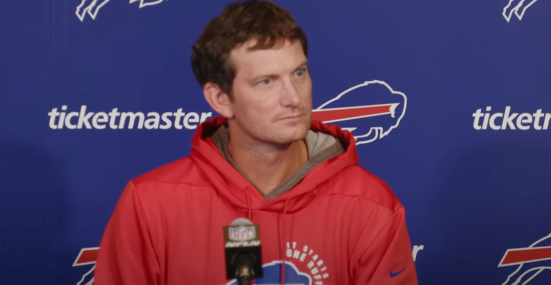 Buffalo Bills offensive coordinator Ken Dorsey/ Photo Credit: YouTube @buffalobills