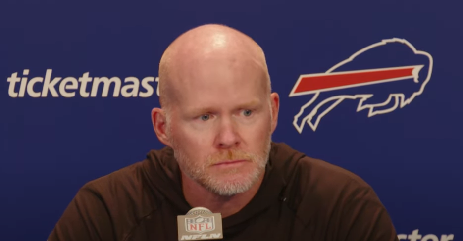 Buffalo Bills head coach Sean McDermott/ Photo Credit: YouTube @buffalobills