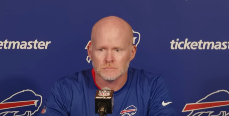 Buffalo Bills head coach Sean McDermott/ Photo Credit: YouTube @bills