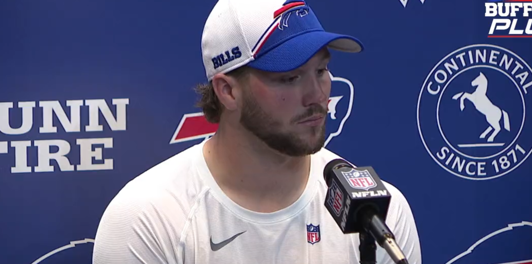 Buffalo Bills QB Josh Allen/ Photo Credit: Twitter/X @danfetes