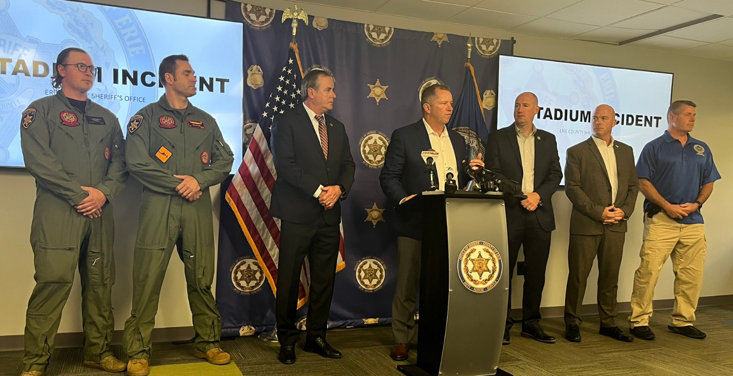 Erie County Sheriff's/ Photo Credit: Twitter/X @kristen_mirand