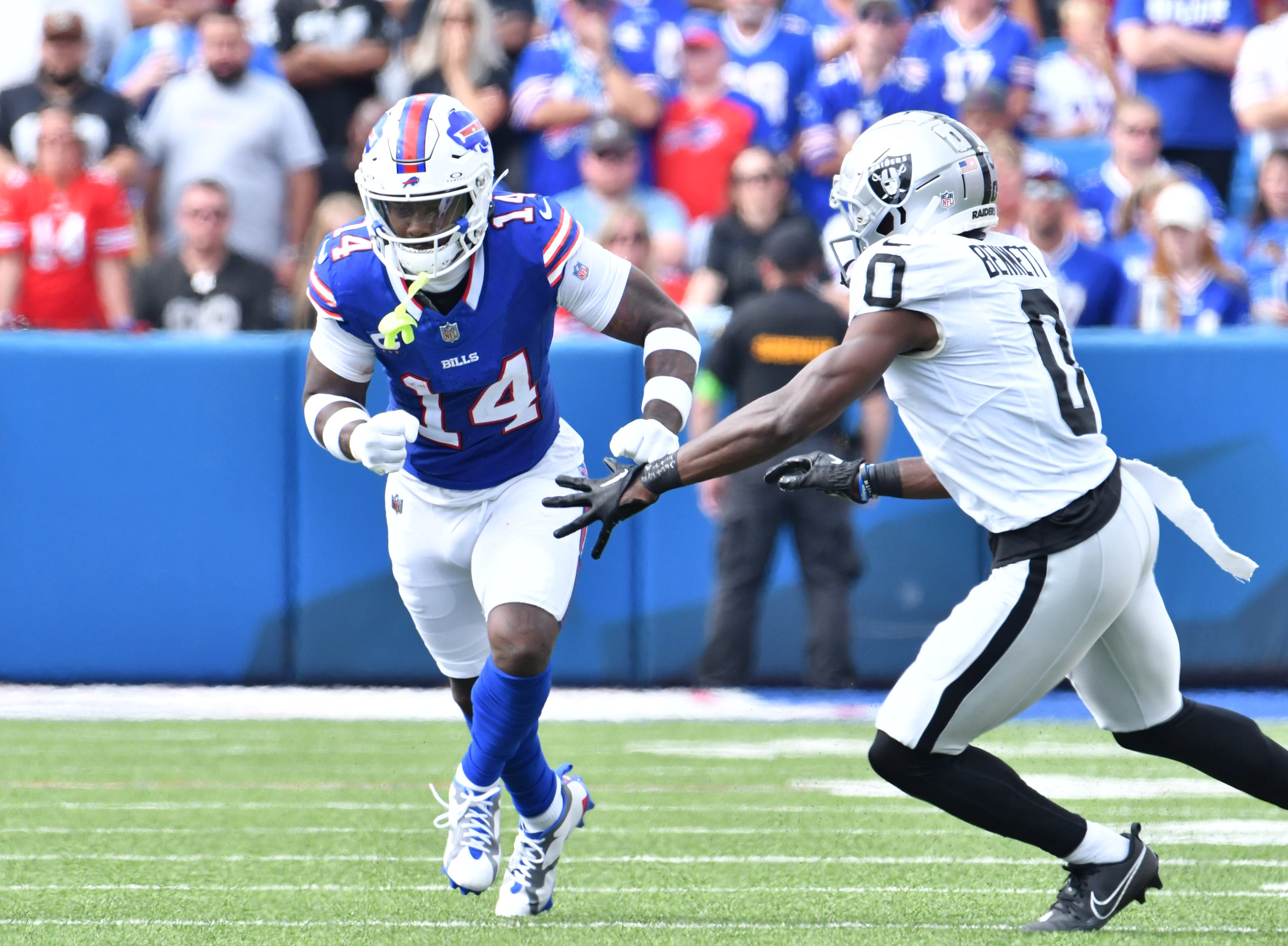 Buffalo Bills WR Stefon Diggs/ Photo Credit: Mark Konezny-USA TODAY Sports