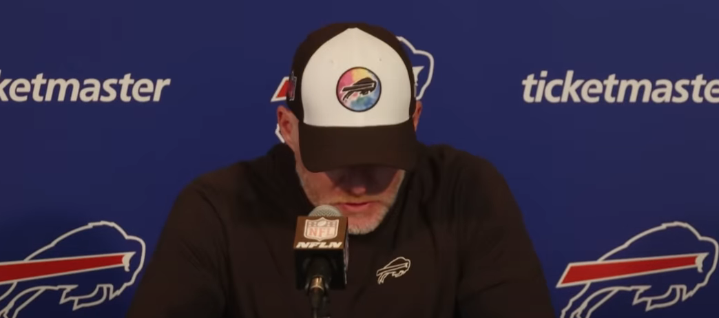 Buffalo Bills head coach Sean McDermott/ Photo Credit: YouTube @buffalobills