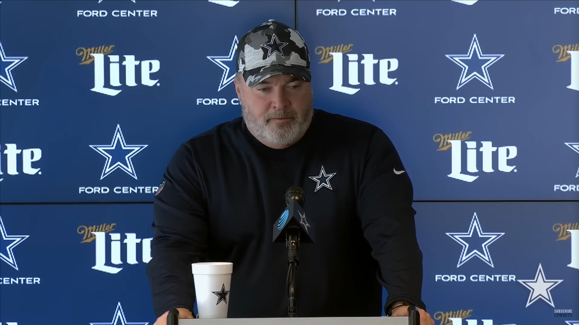 Dallas Cowboys HC Mike McCarthy talks to the media ahead of Week 3 vs Arizona Cardinals.