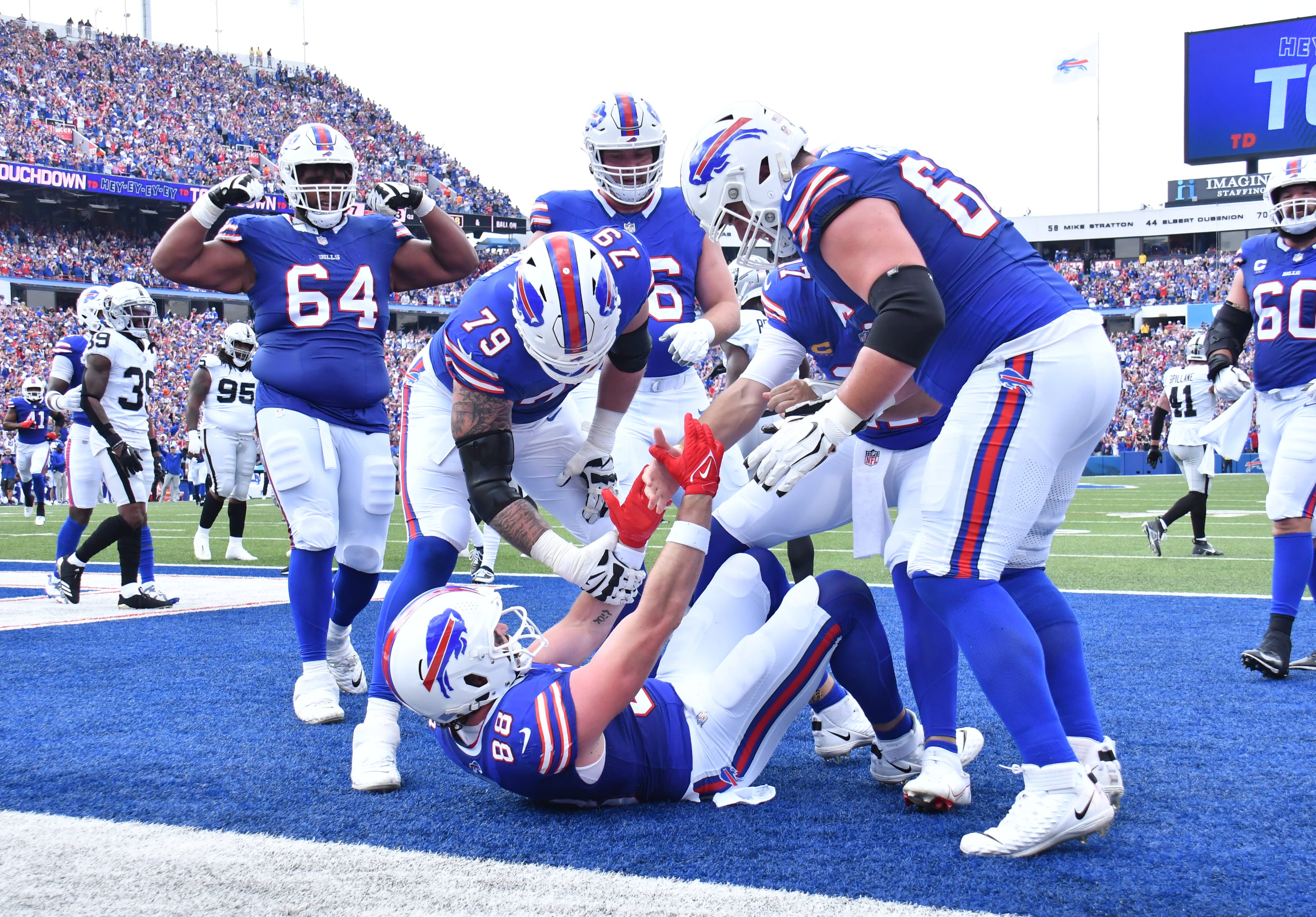 Buffalo Bills TE Dawson Knox/ Photo Credit: Mark Konezny-USA TODAY Sports